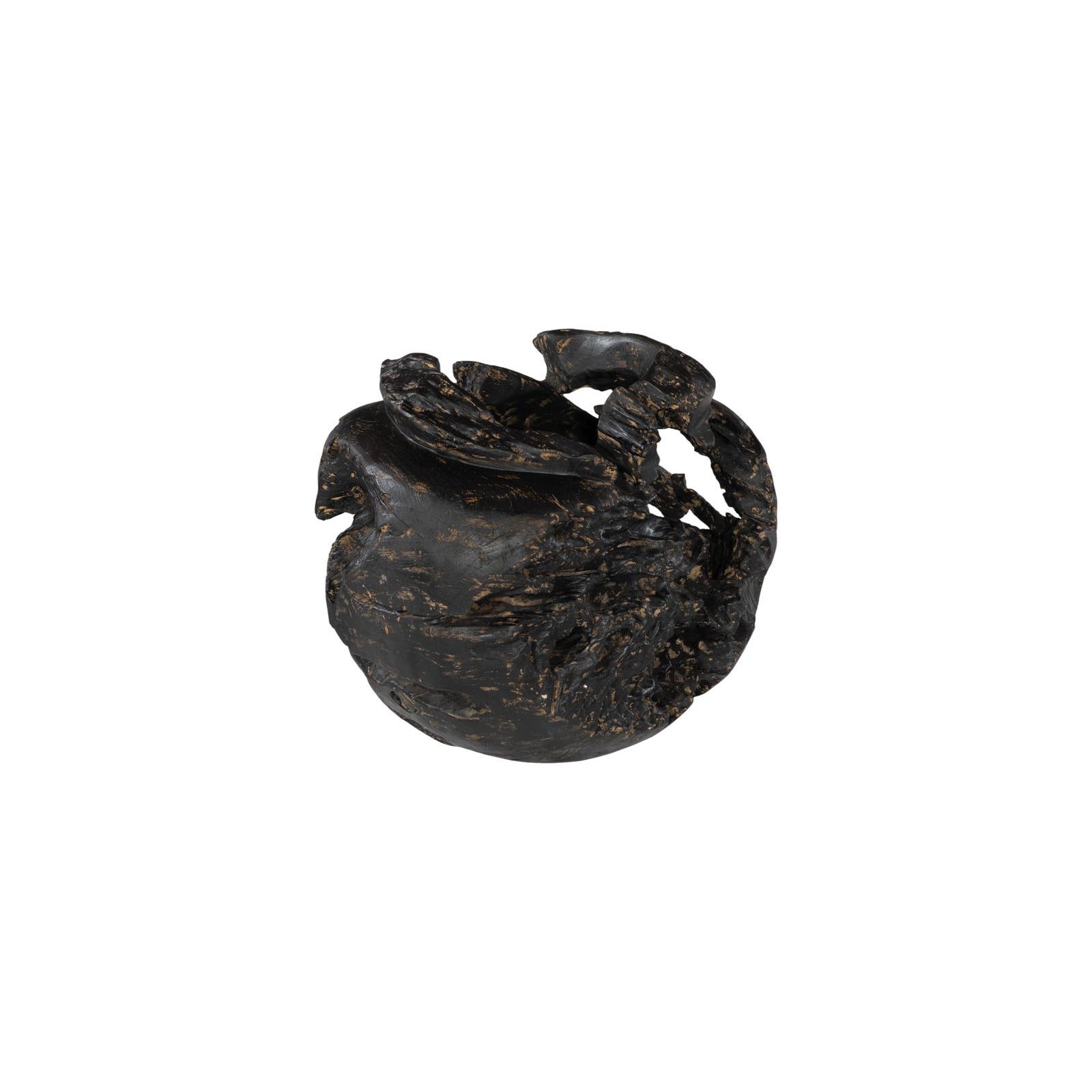 Teak Planter - Brown