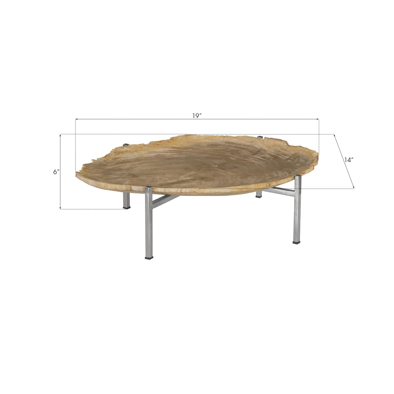 Petrified Wood Tray