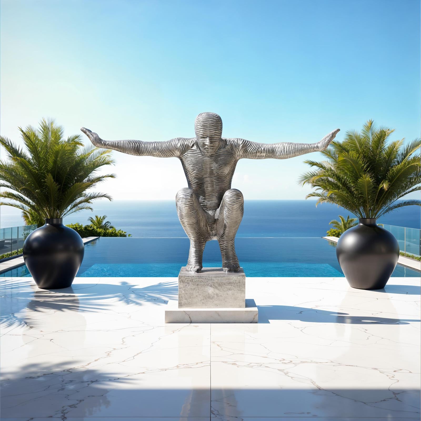 Outstretched Arms Sculpture