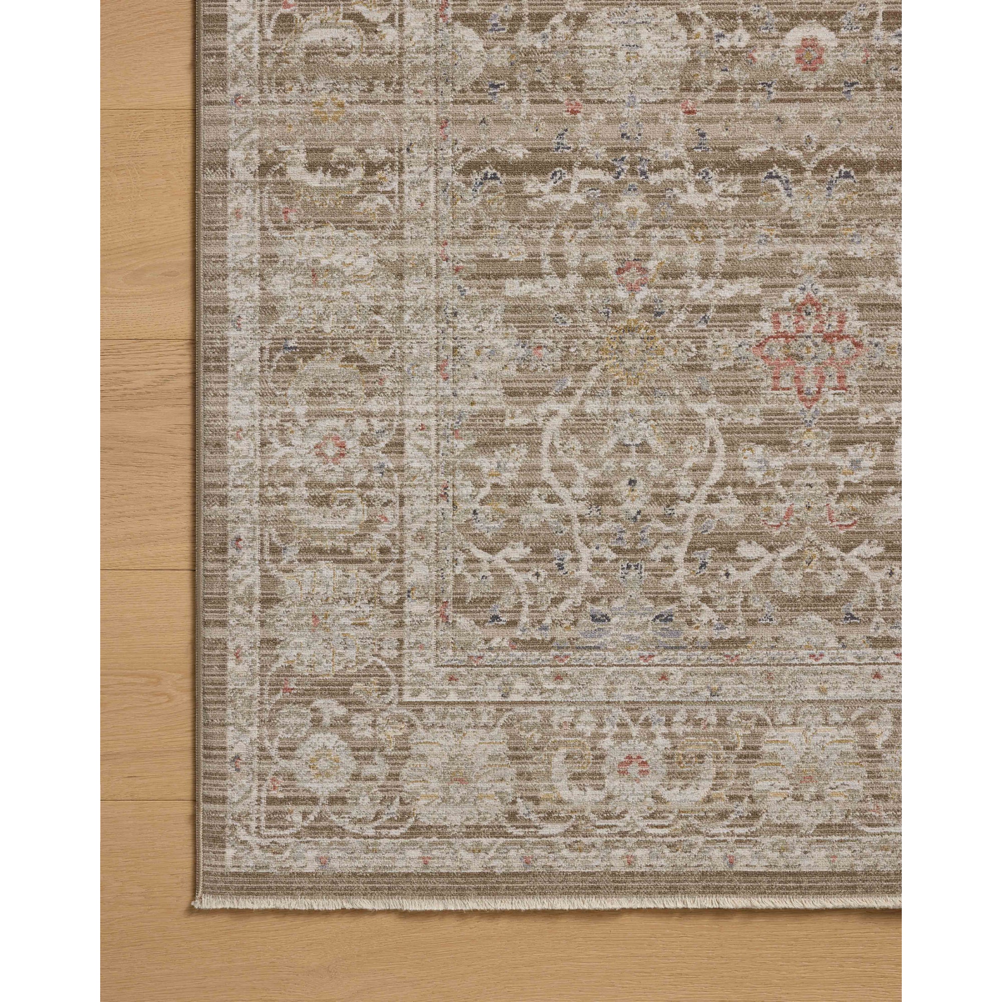 Chris Loves Julia x Loloi Ida Bark/Multi Rug