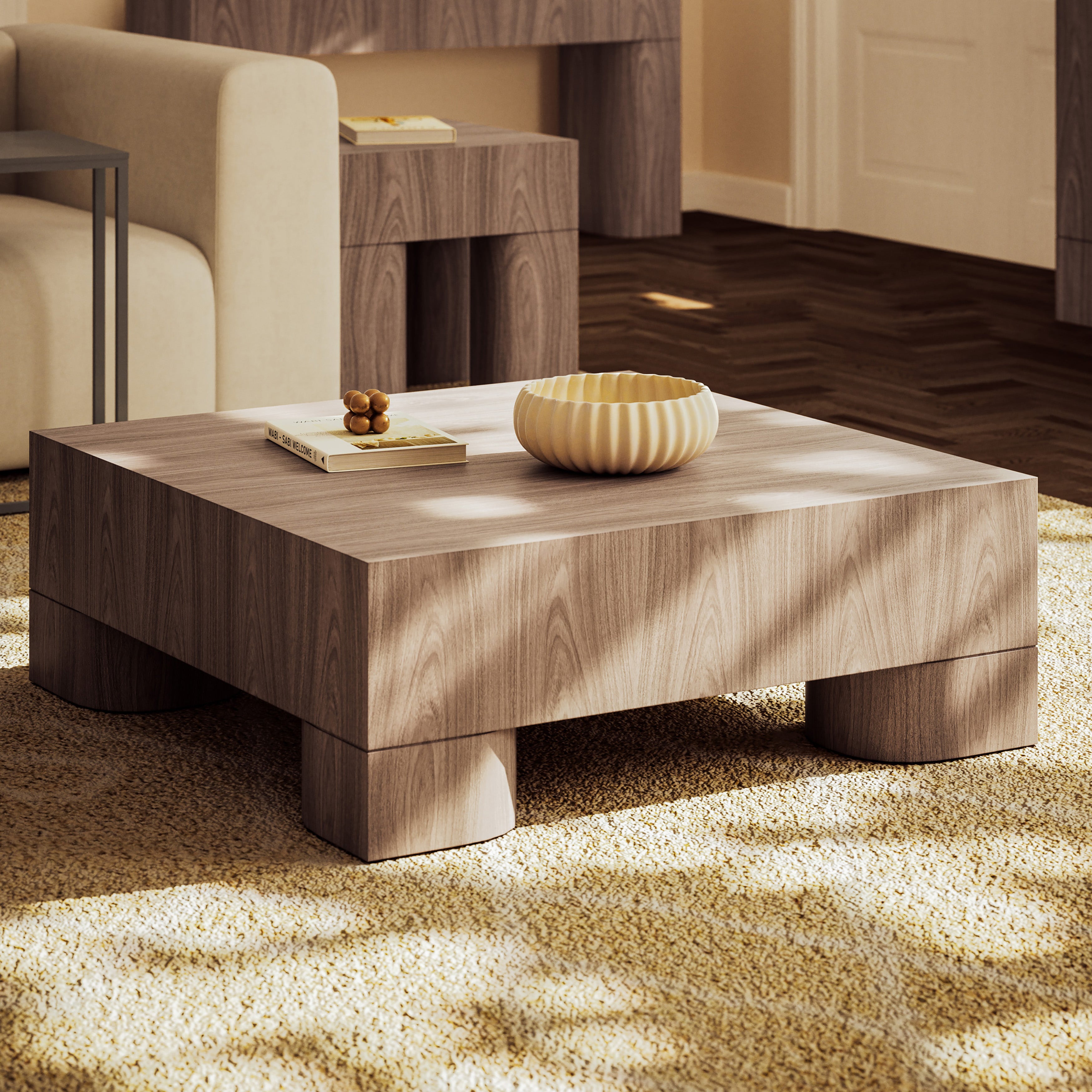 Eka Square Coffee Table