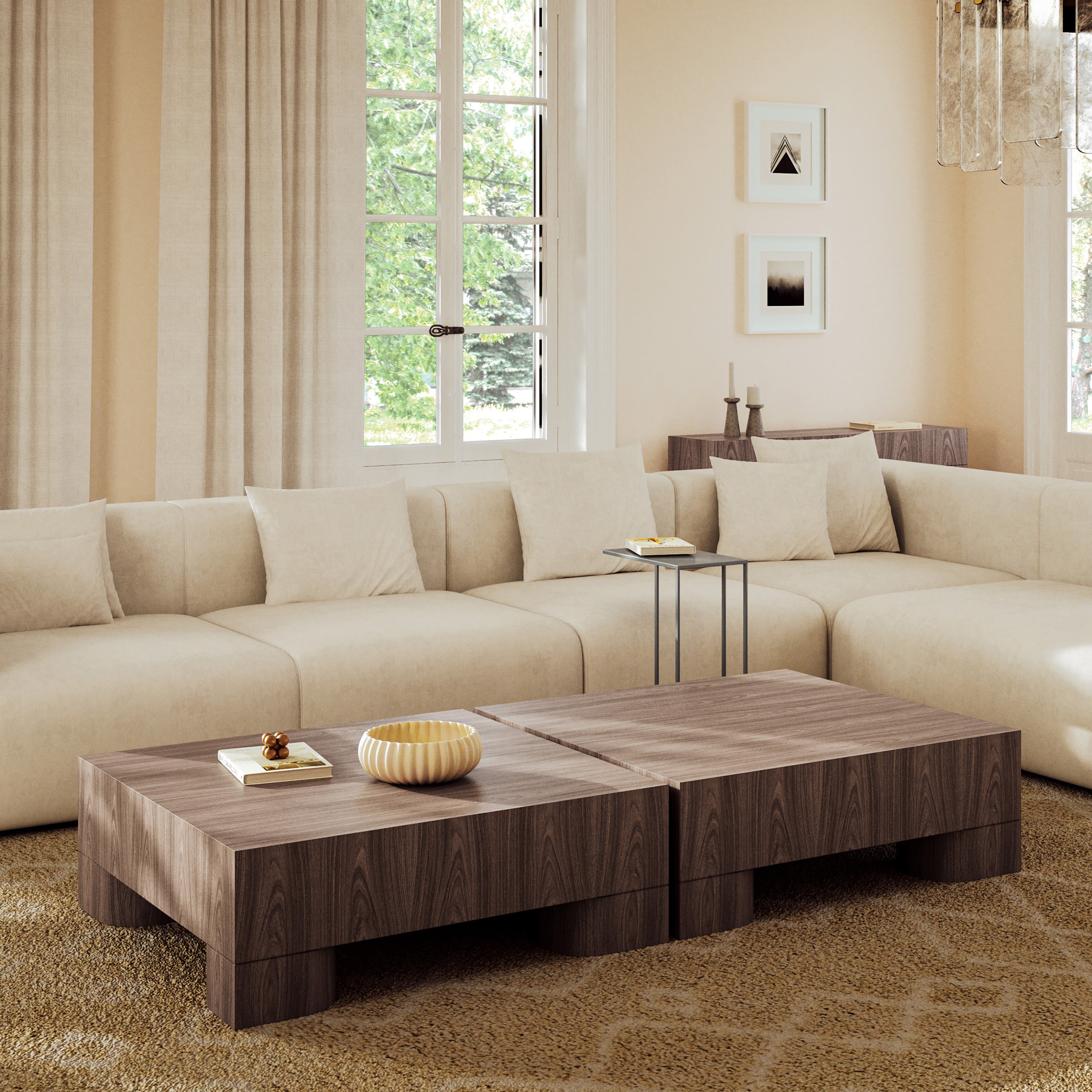 Eka Square Coffee Table