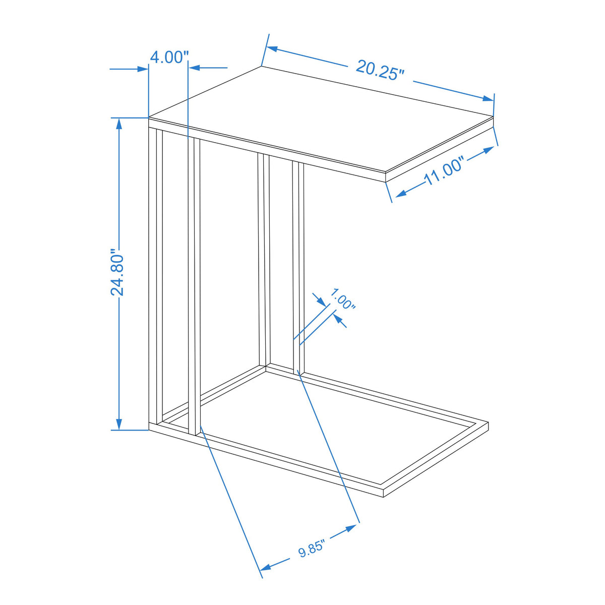 Tanu C-Table End Table