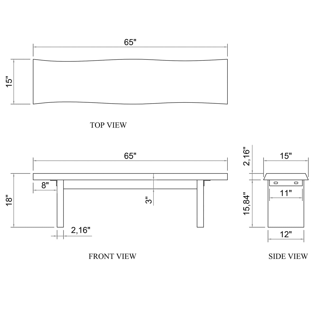 Brooks Bench