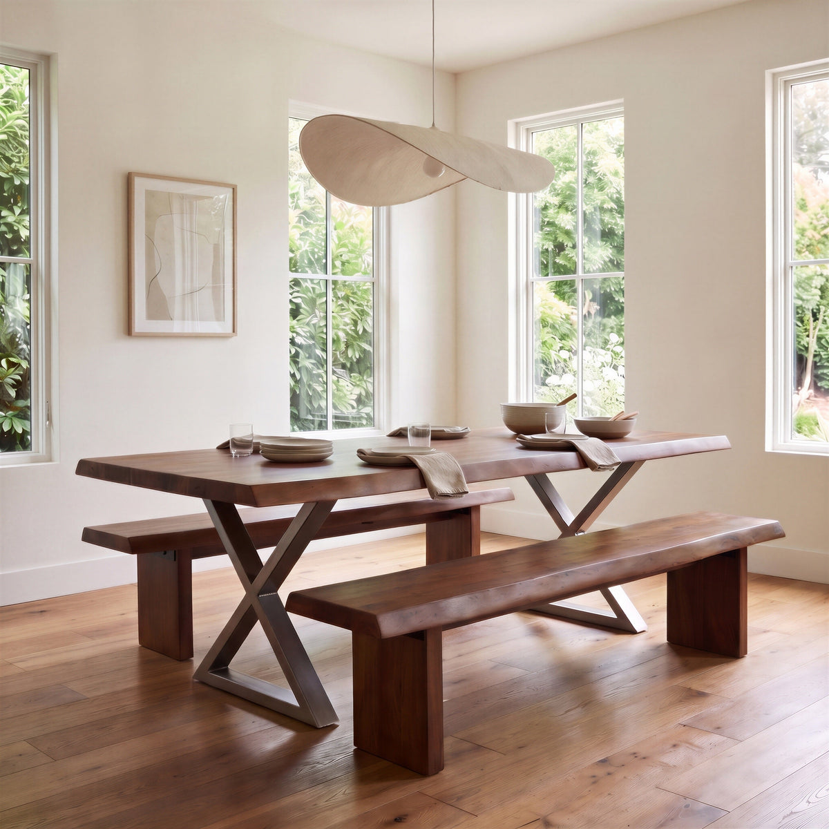 Brooks Dining Table - X Base