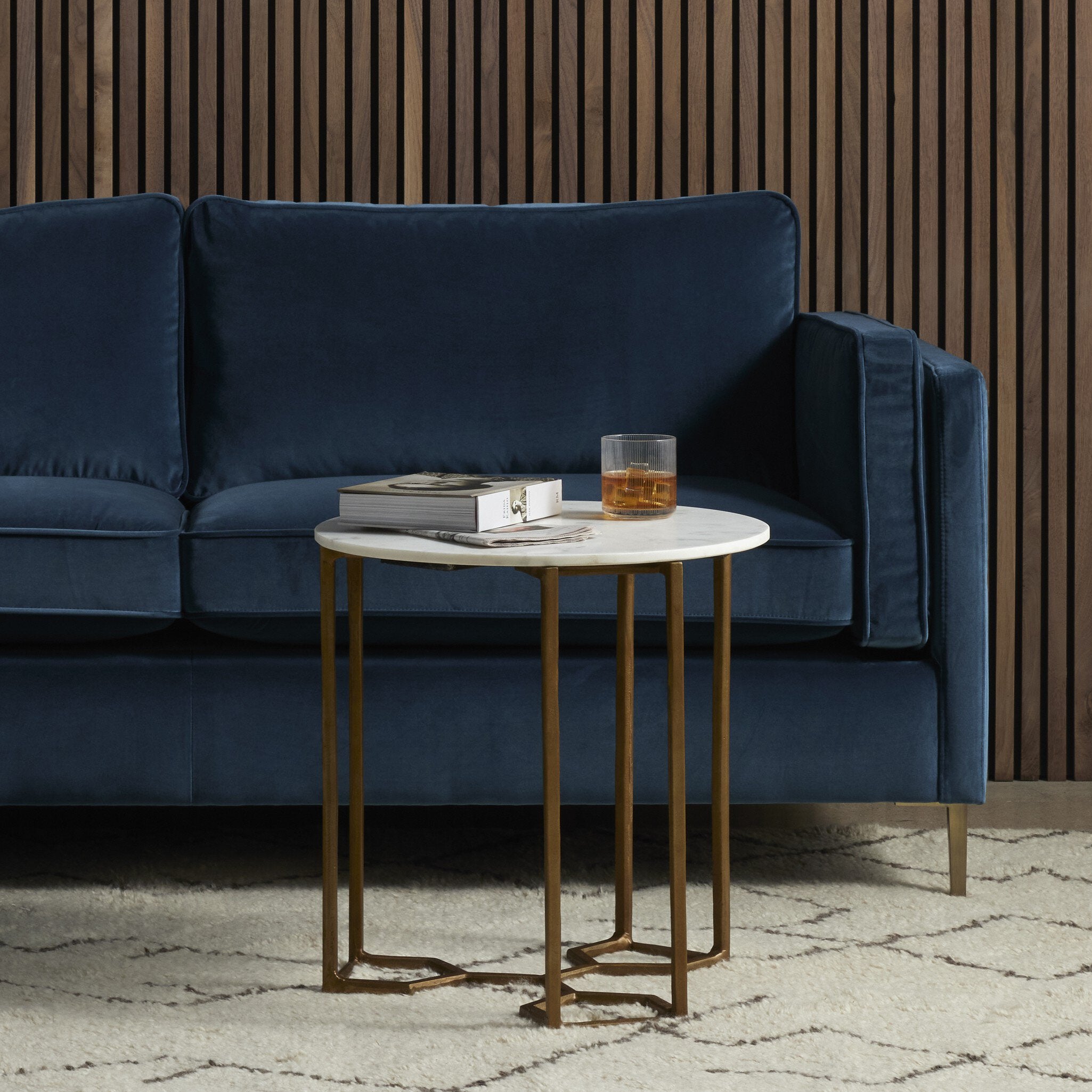 Naomi Marble End Table