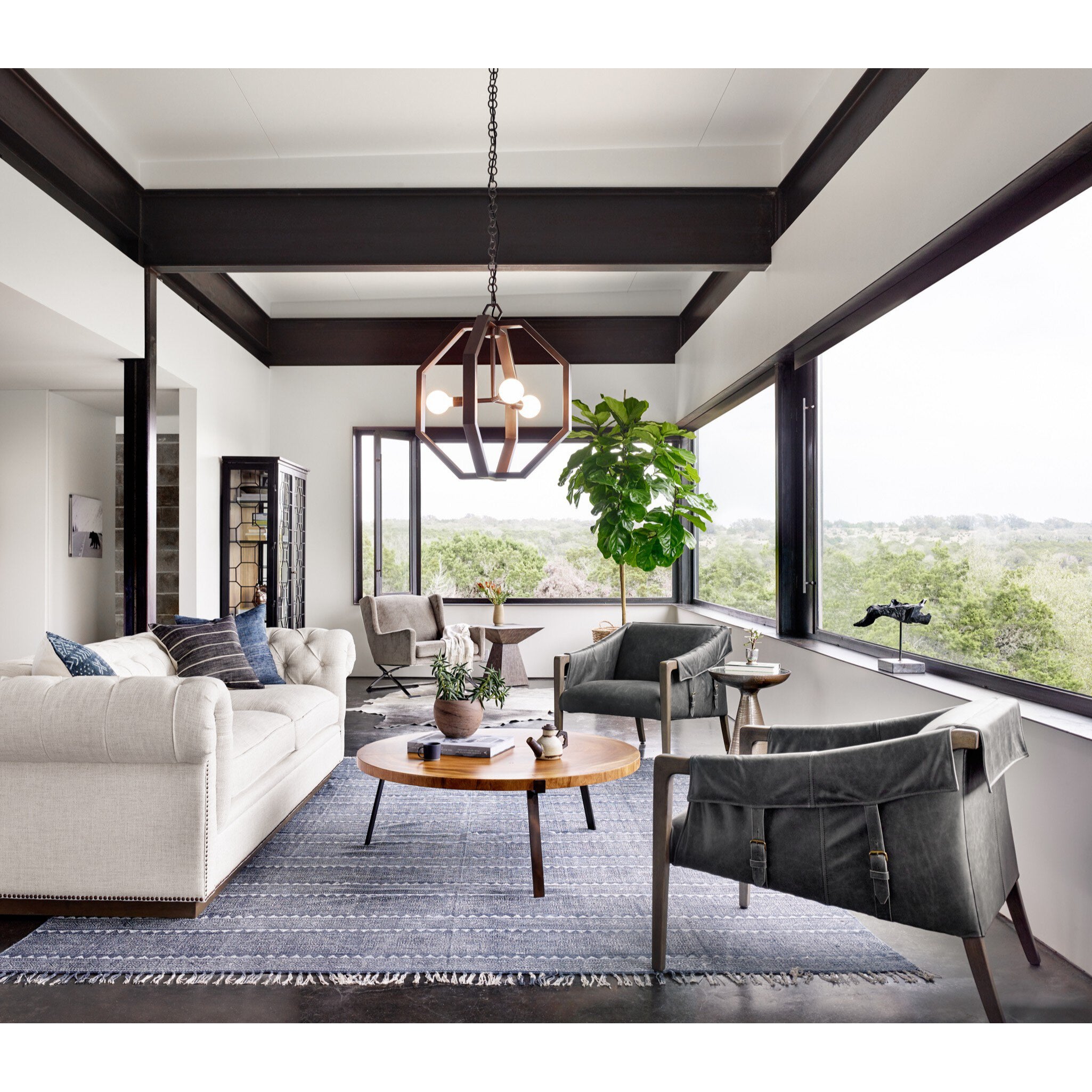 Marlow Mod Pedestal Table