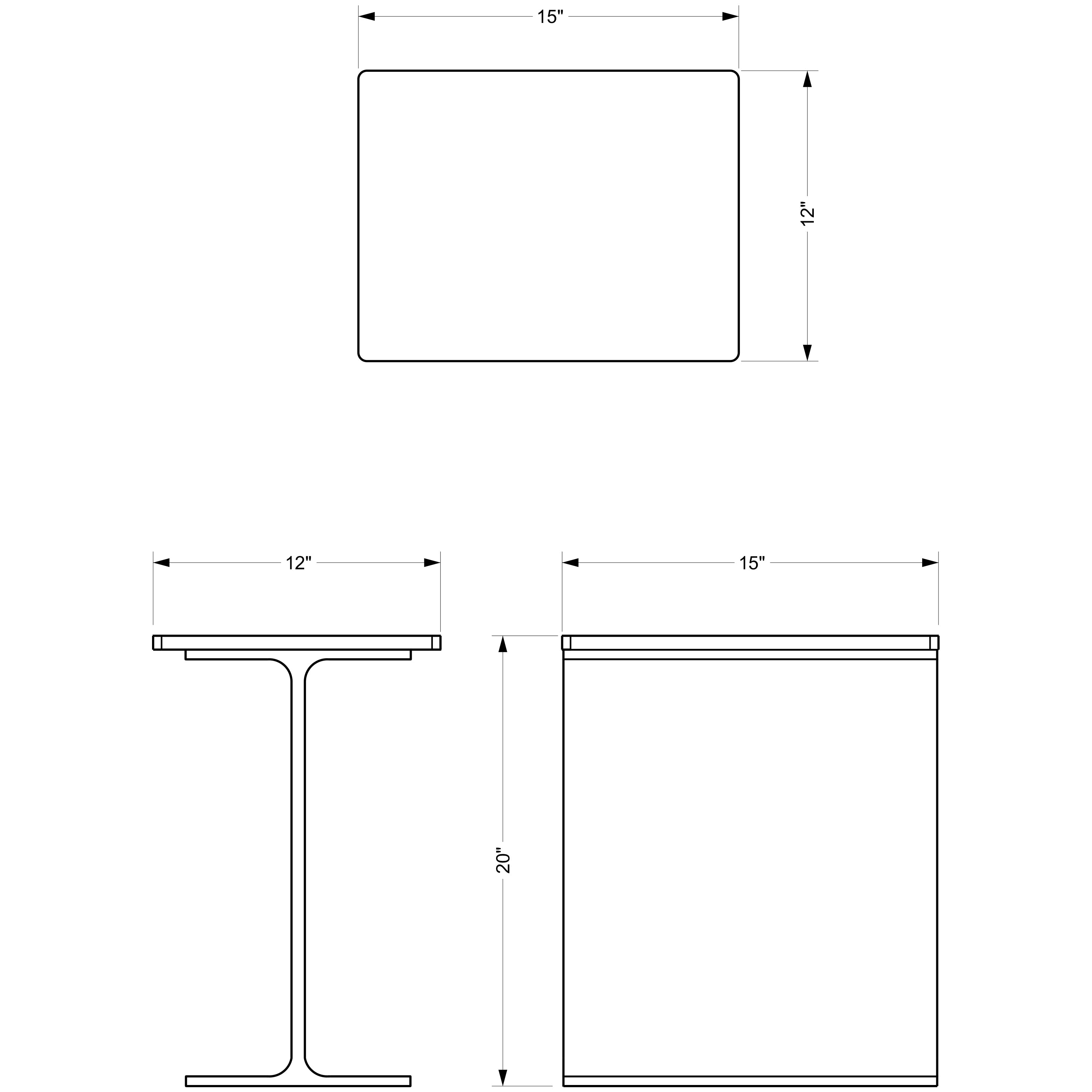 Zuma Beam Side Table