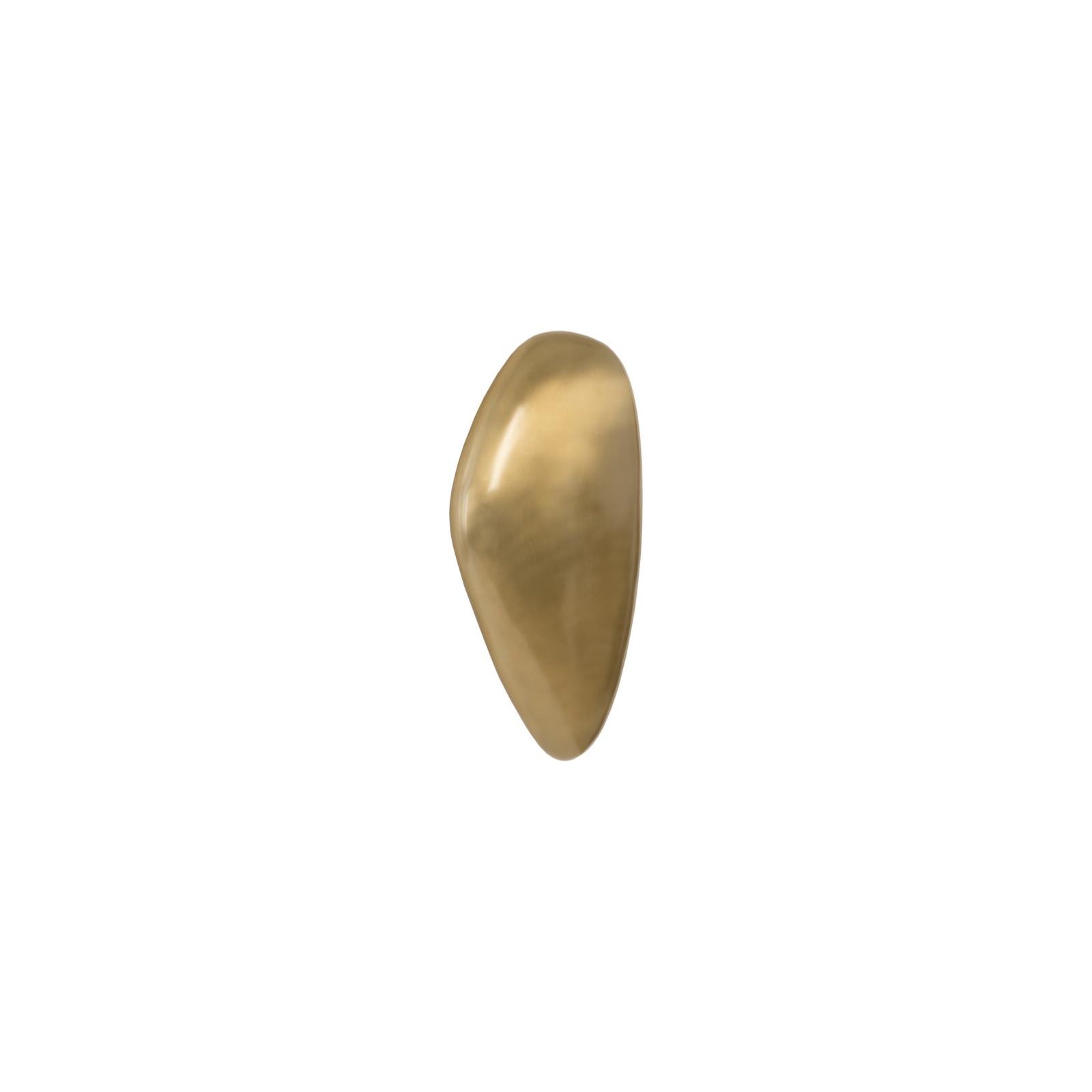 River Stone Wall Tile - Brass Finish