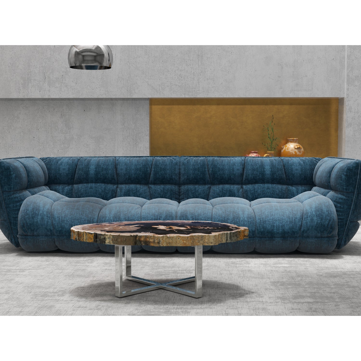 Eliza Natural Dark Coffee Table