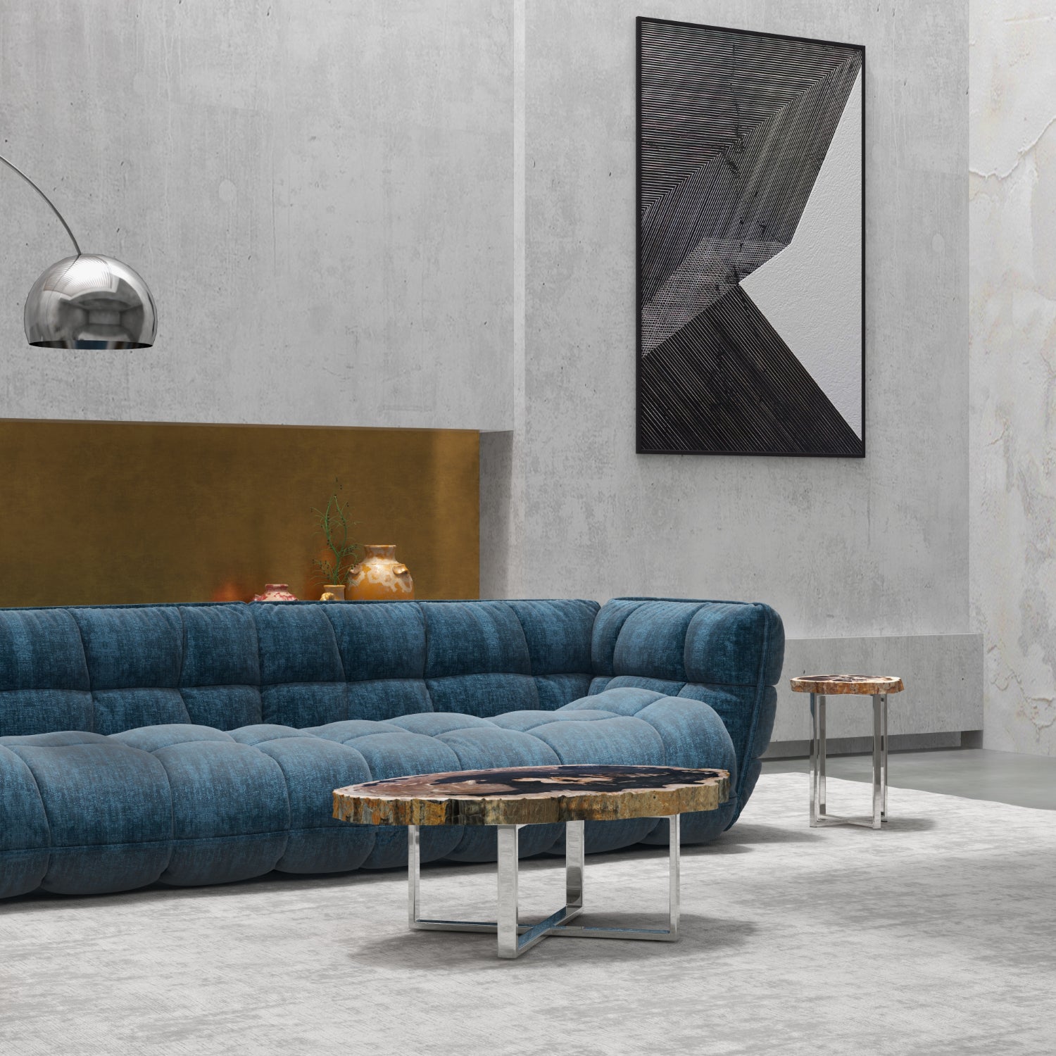 Eliza Natural Dark End Table