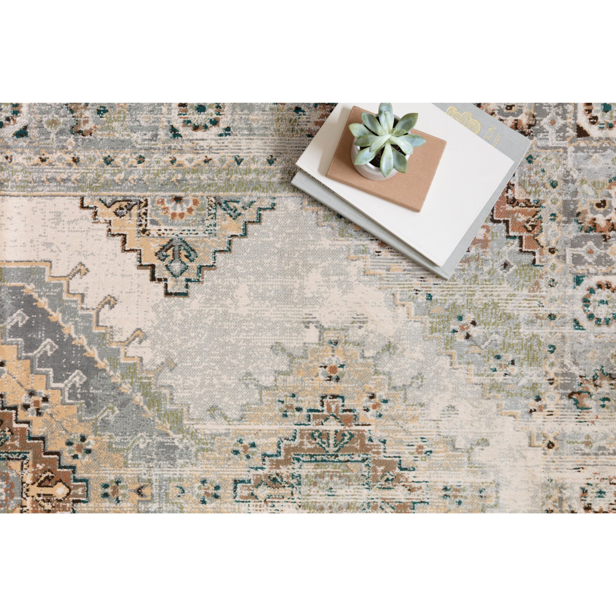 Loloi Isadora Oatmeal/Silver Rug