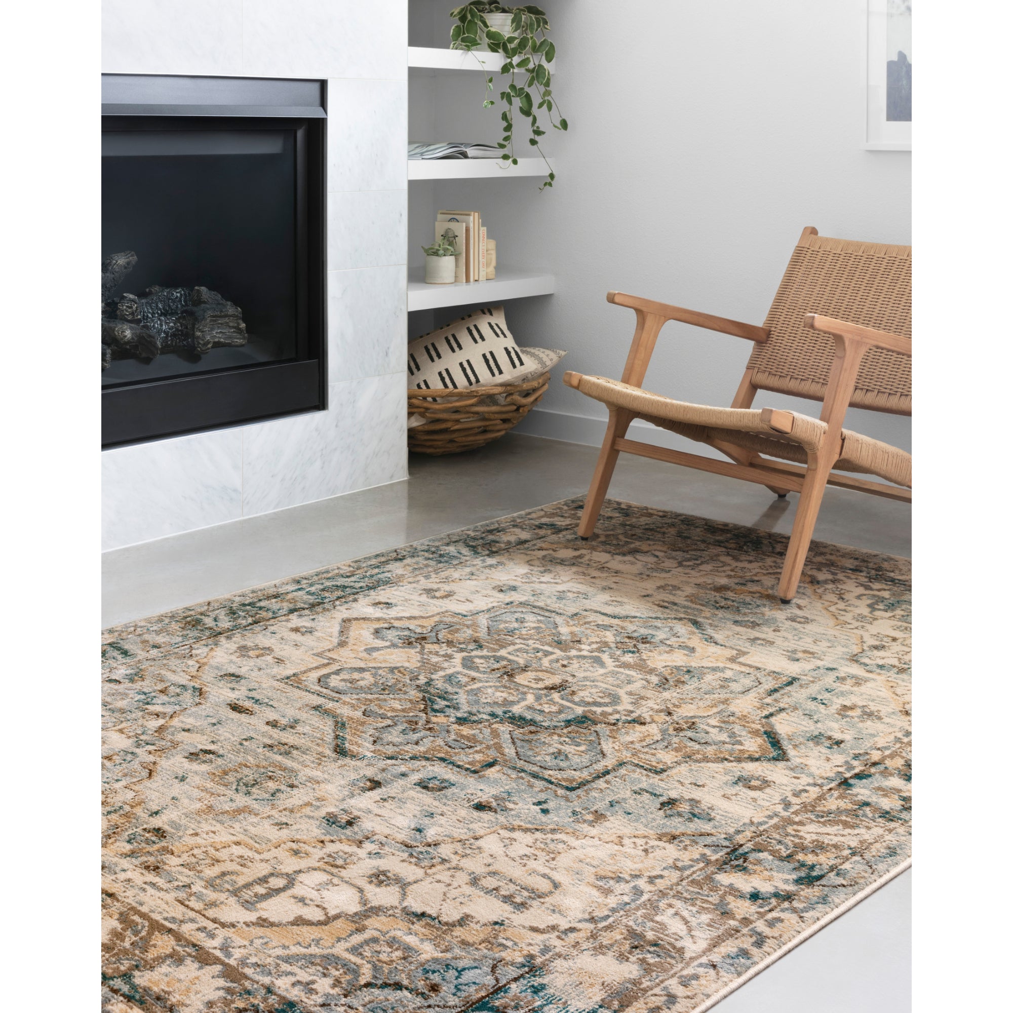 Loloi Isadora Oatmeal/Bark Rug