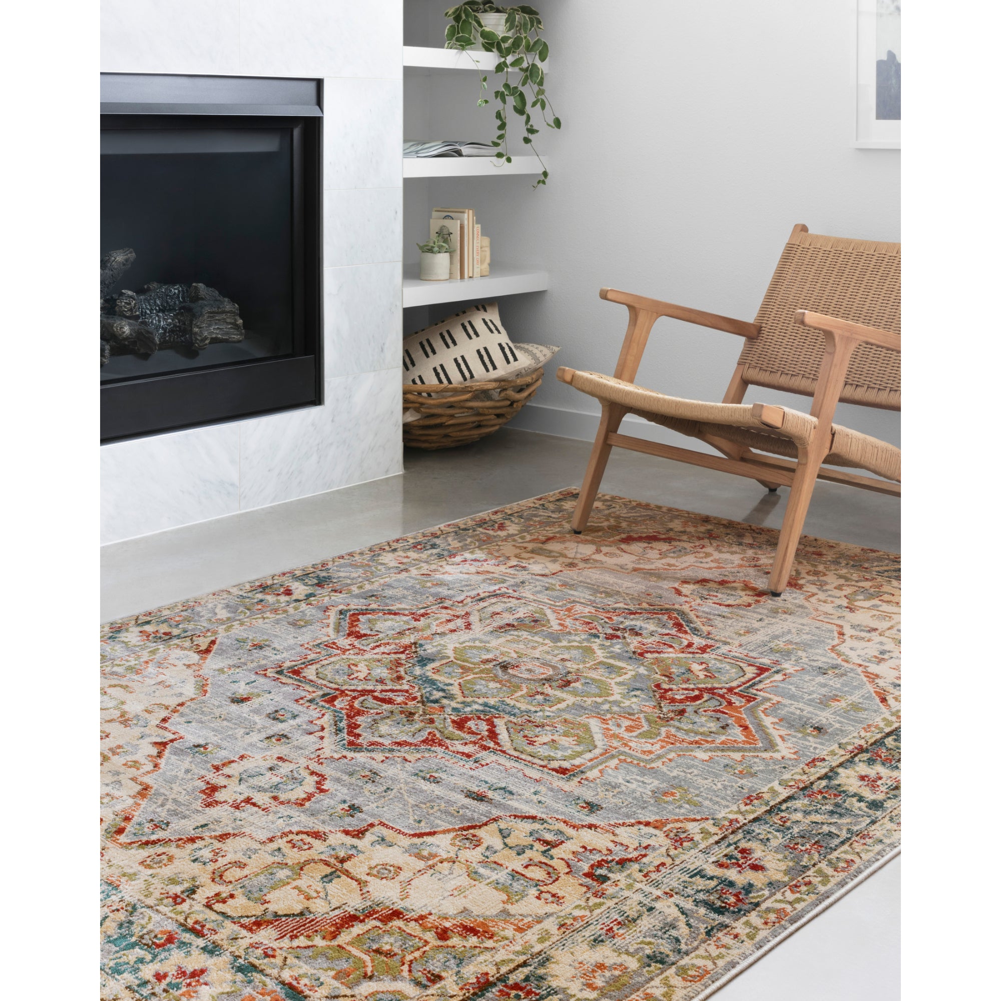 Loloi Isadora Oatmeal/Multi Rug