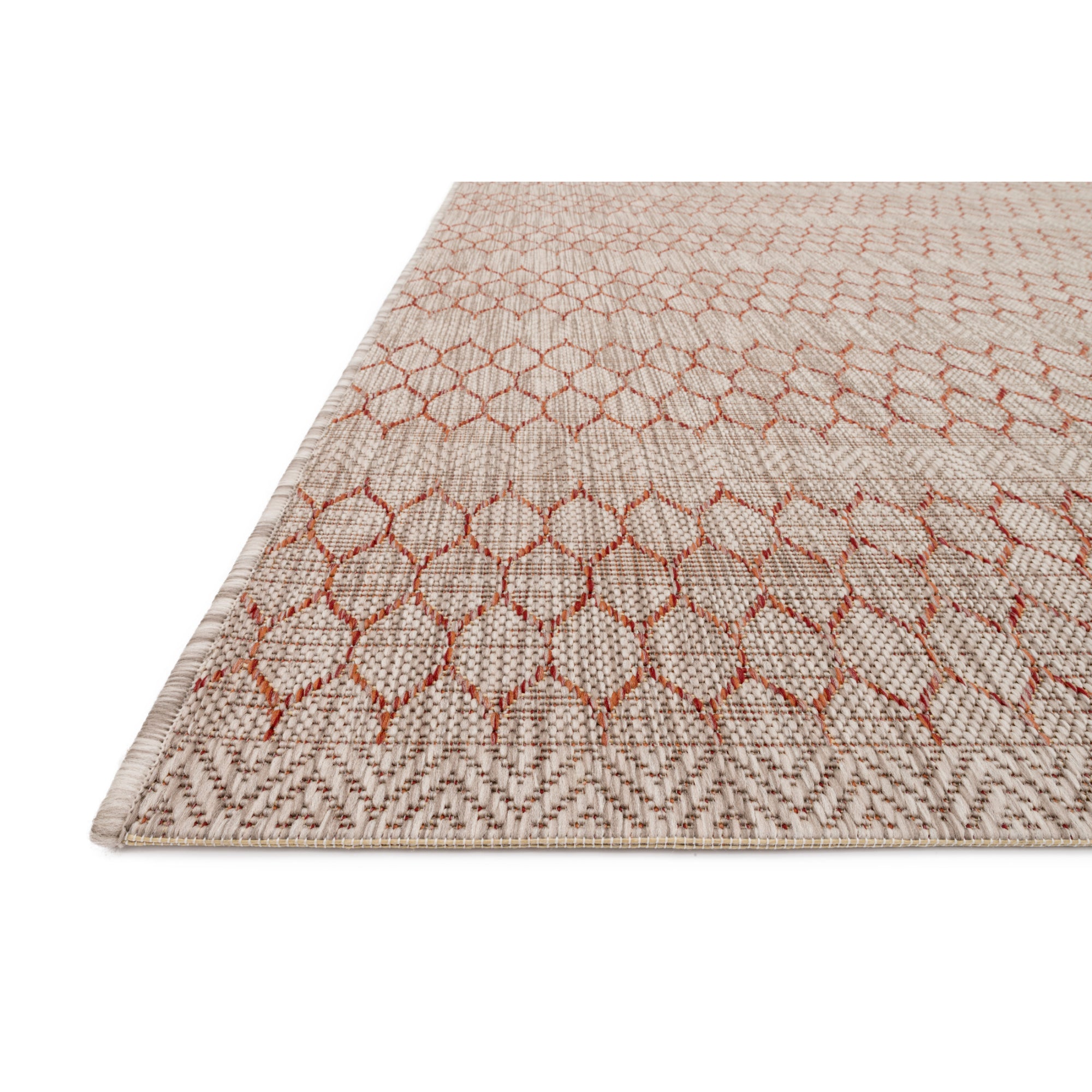 Loloi Isle Beige/Rust Rug
