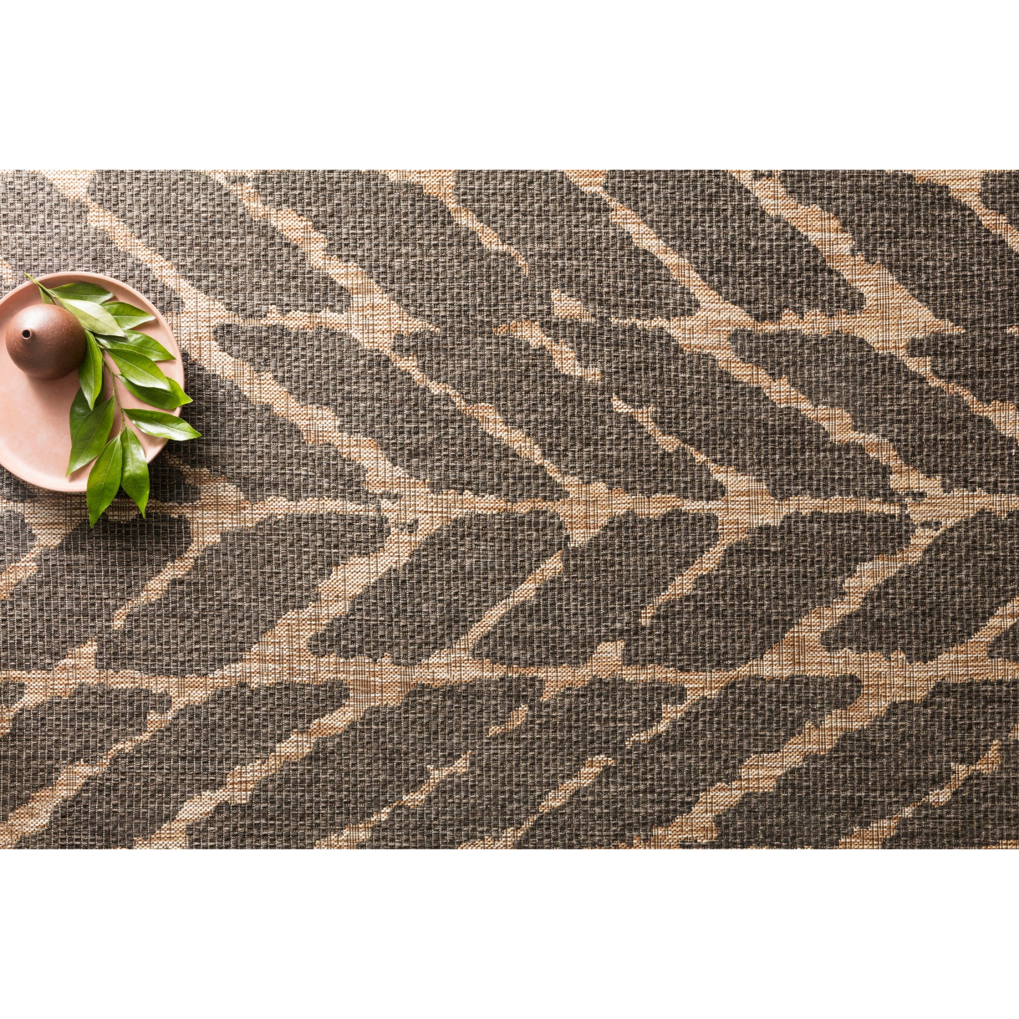 Loloi Isle Charcoal/Mocha Rug