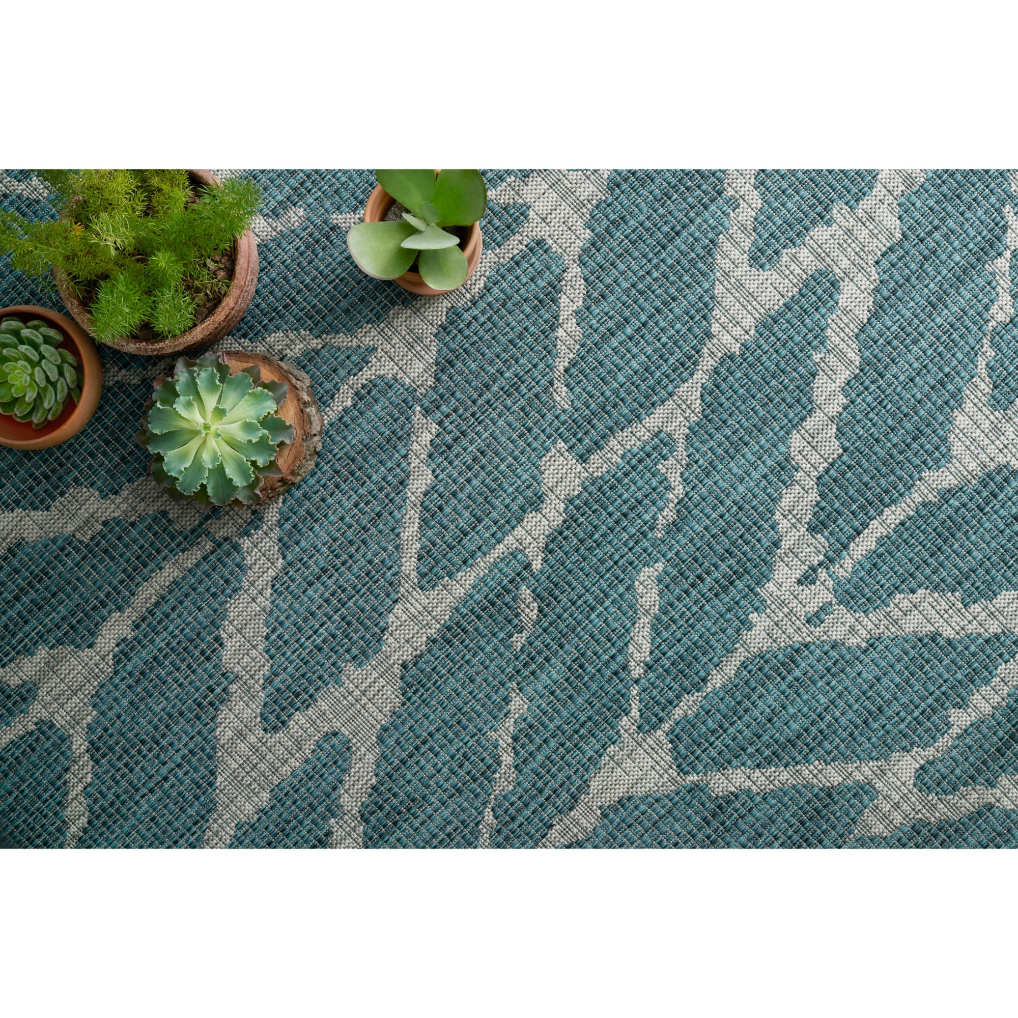 Loloi Isle Teal/Grey Rug