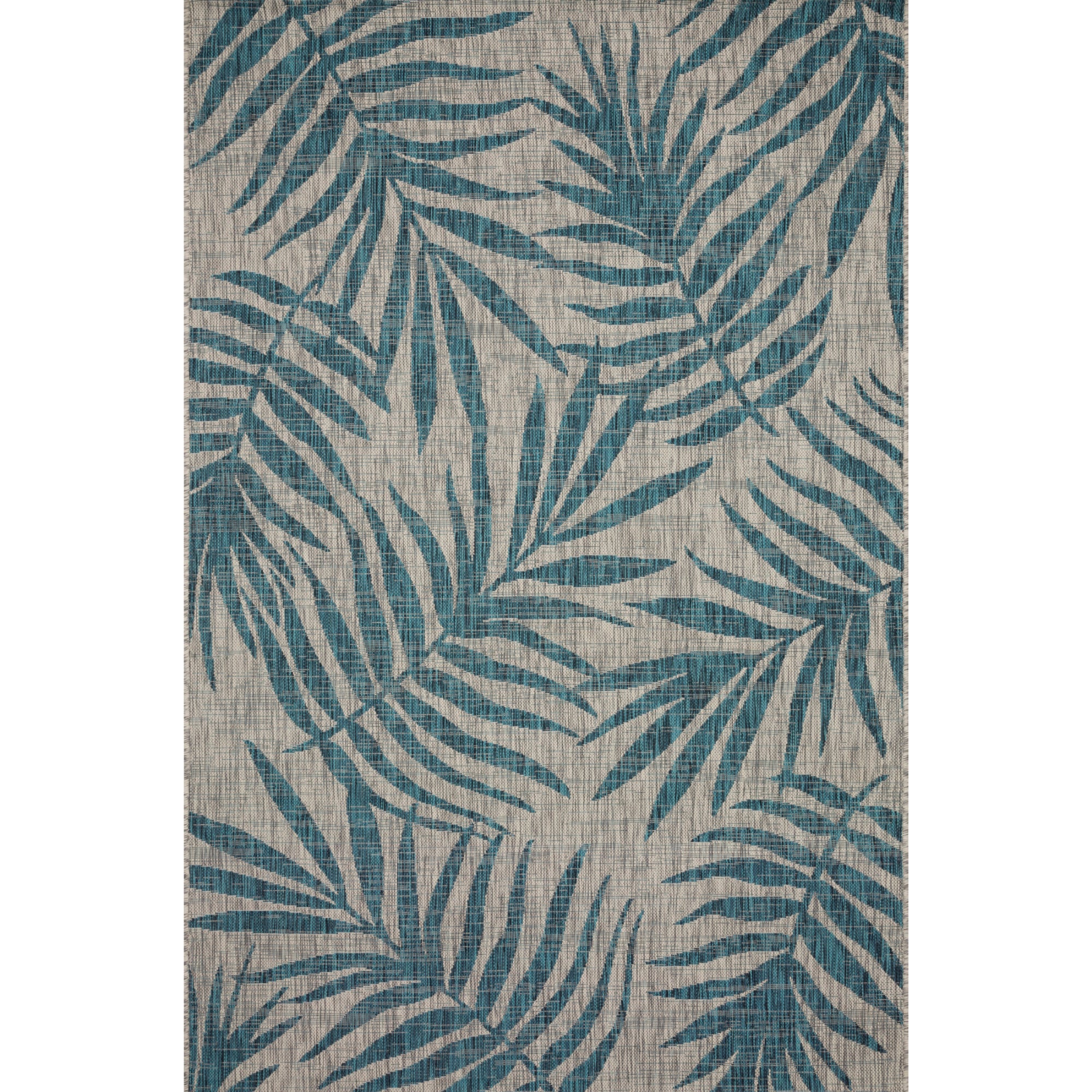 Loloi Isle Grey/Aqua Rug