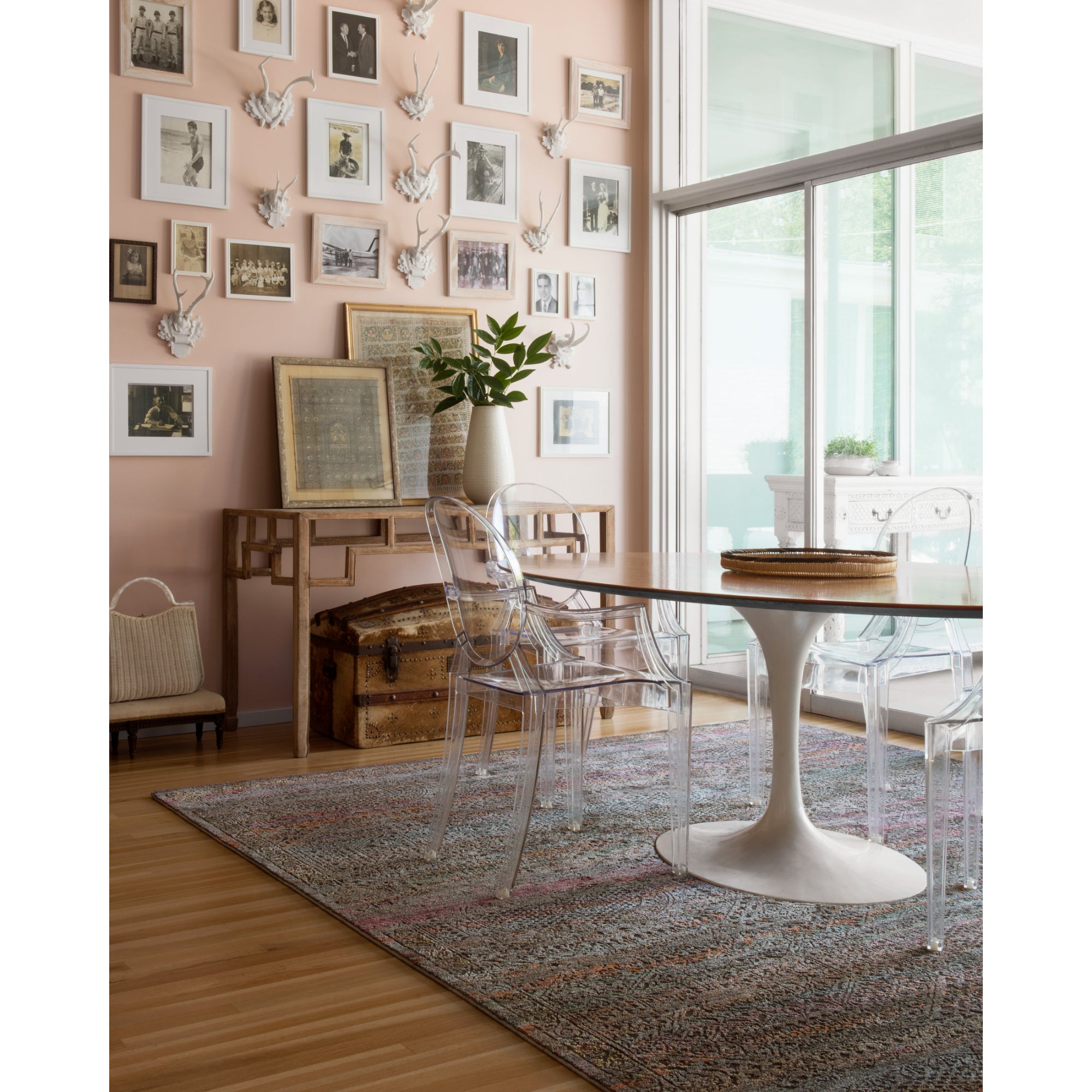 Loloi Javari Charcoal/Sunset Rug