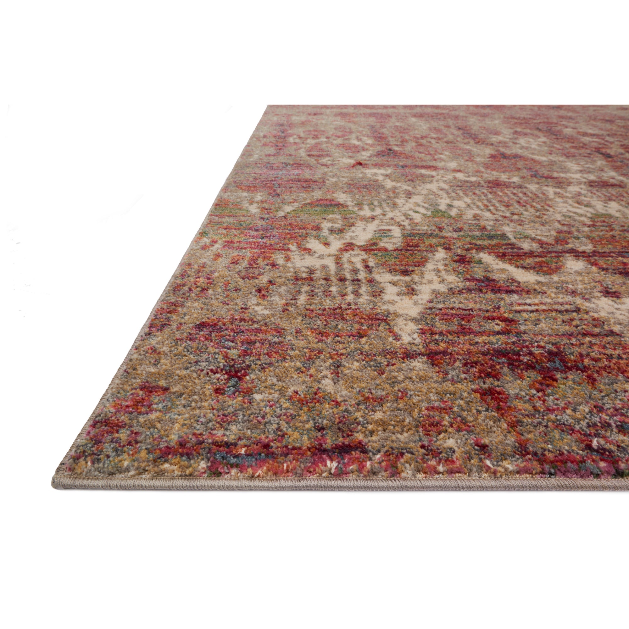 Loloi Javari Drizzle/Berry Rug