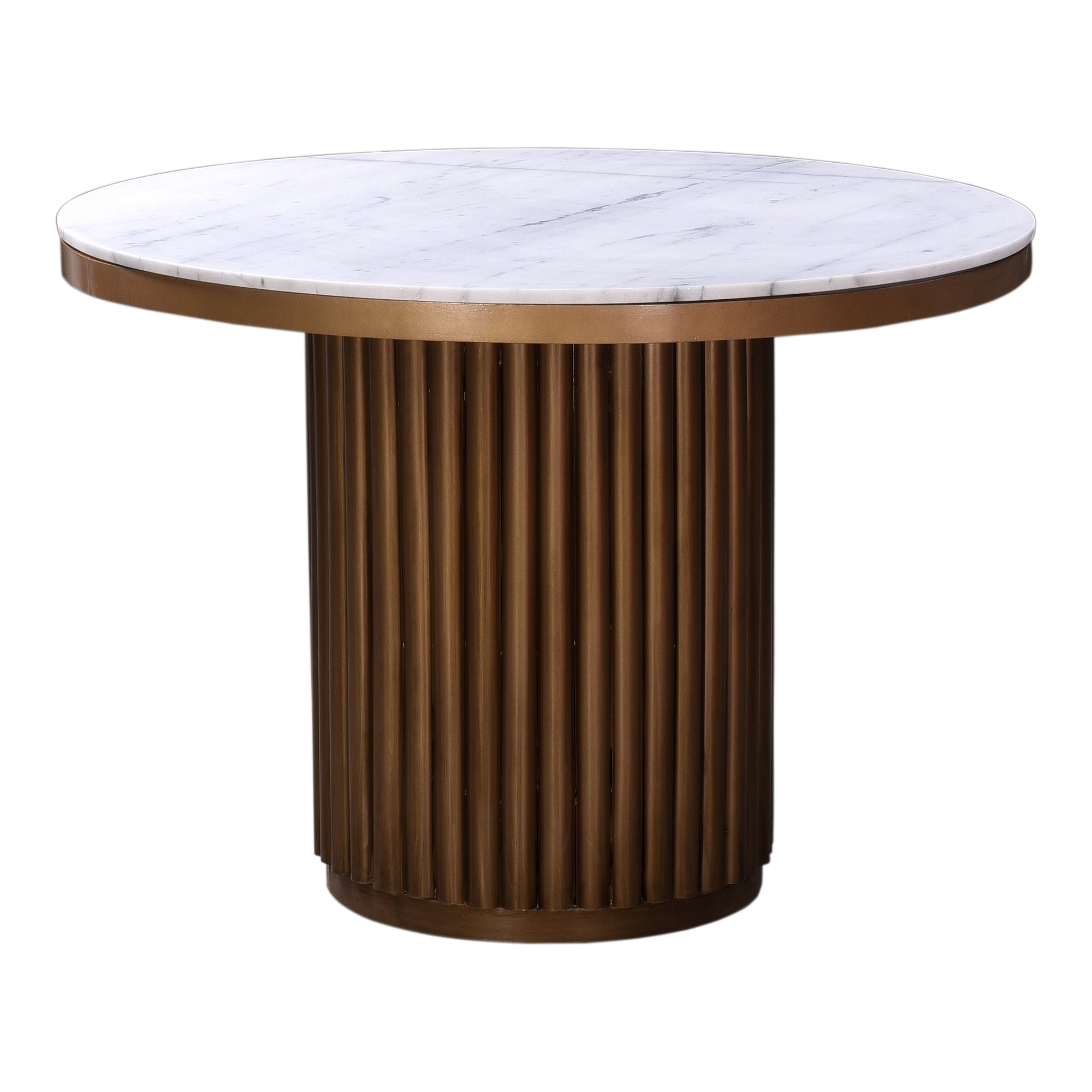 Tower Dining Table White MarbleDining Table Moe's White Marble Four Hands, Mid Century Modern Furniture, Old Bones Furniture Company, Old Bones Co, Modern Mid Century, Designer Furniture, Furniture Sale, Warehouse Furniture Sale, Tower Dining Table Sale, https://www.oldbonesco.com/