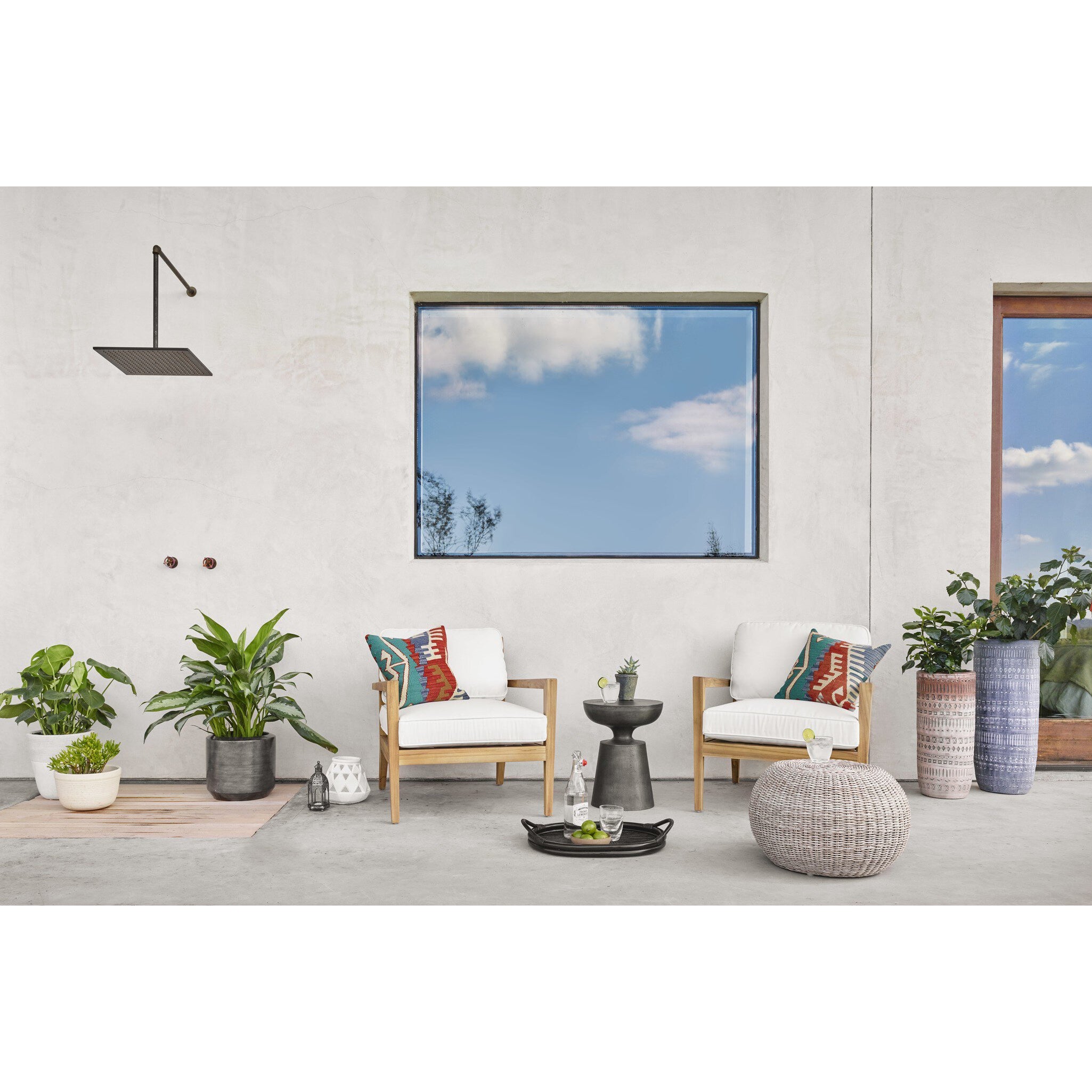 Phoenix Outdoor Accent Stool