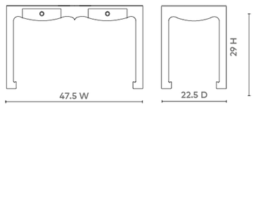 Jordan Console/Desk Desks Villa & House , Black Friday Sale Villa & House Furniture Sale, Old Bones Co, Mid Century Furniture Sale, Four Hands Furniture, Black Friday Sale Jordan Console/Desk,Gus Sale, Perigold Jordan Console/Desk Desks Black Friday Sale , Perigold Sale Jordan Console/Desk,Jordan Console/Desk Lulu and Georgia, Burke Decor Sale Jordan Console/Desk, www.oldbonesco.com