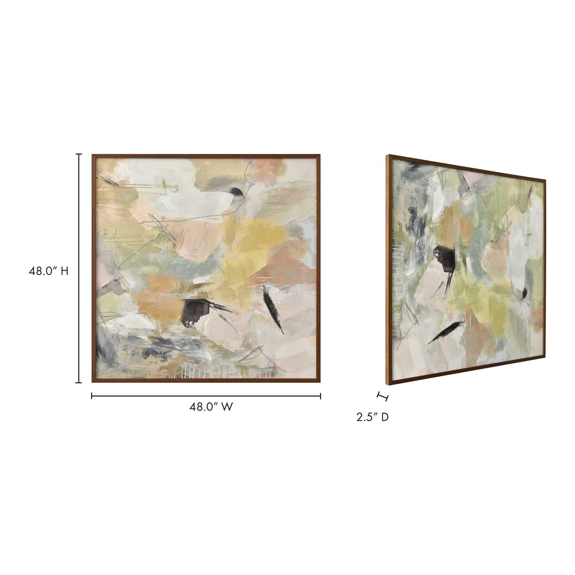 Serendipity Framed Painting Painting Moe's    Four Hands, Mid Century Modern Furniture, Old Bones Furniture Company, Old Bones Co, Modern Mid Century, Designer Furniture, Furniture Sale, Warehouse Furniture Sale, Serendipity Framed Painting Sale, https://www.oldbonesco.com/