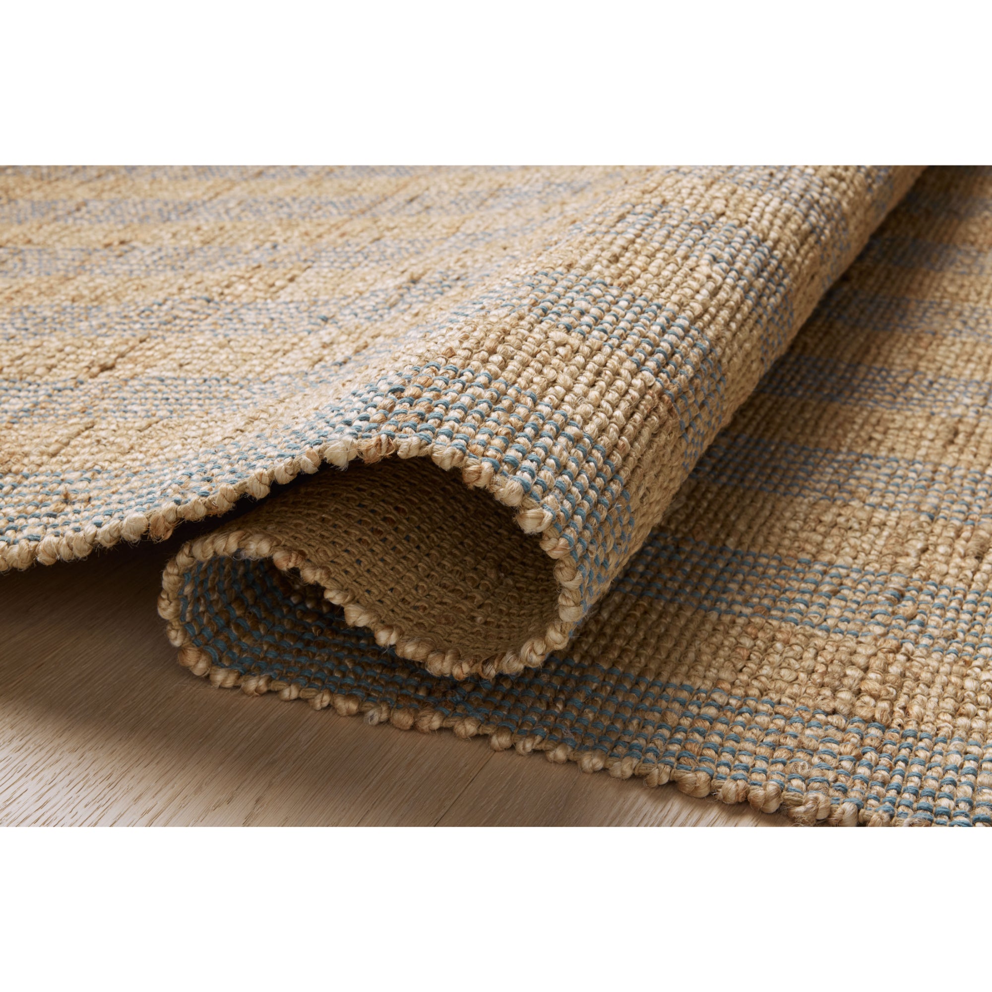 Chris Loves Julia x Loloi Judy Natural/Sky Rug