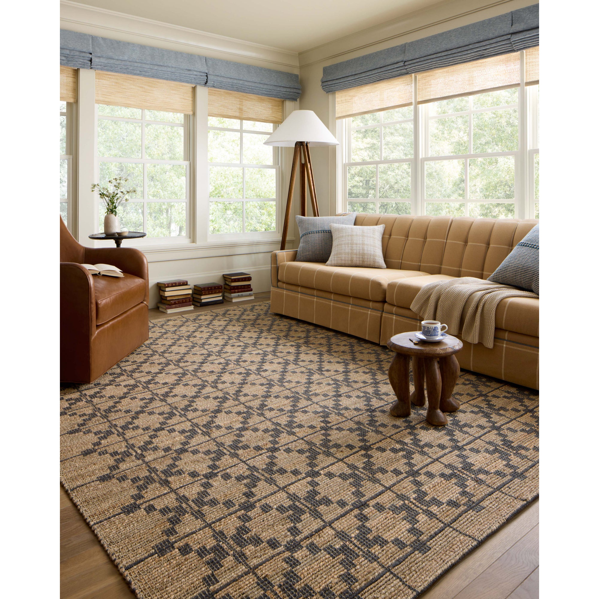 Chris Loves Julia x Loloi Judy Natural/Graphite Rug