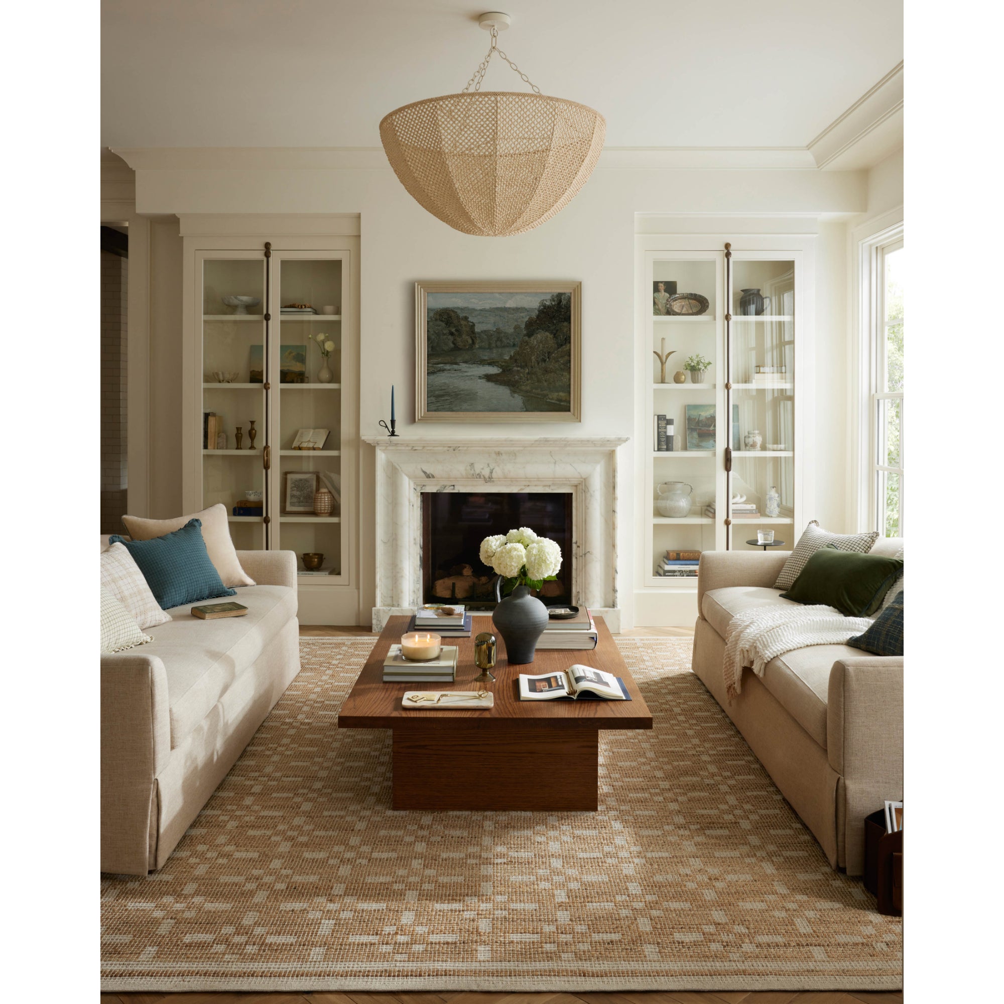 Chris Loves Julia x Loloi Judy Natural/Ivory Rug