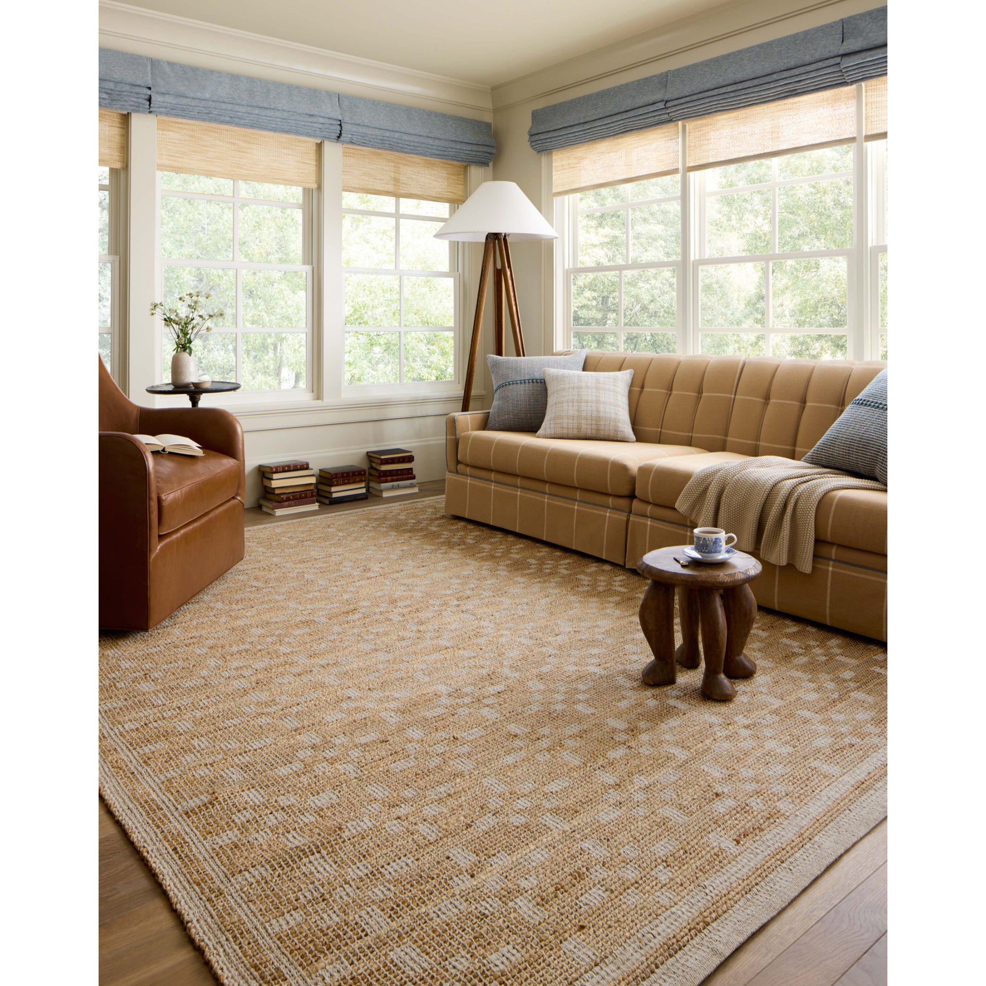 Chris Loves Julia x Loloi Judy Natural/Ivory Rug