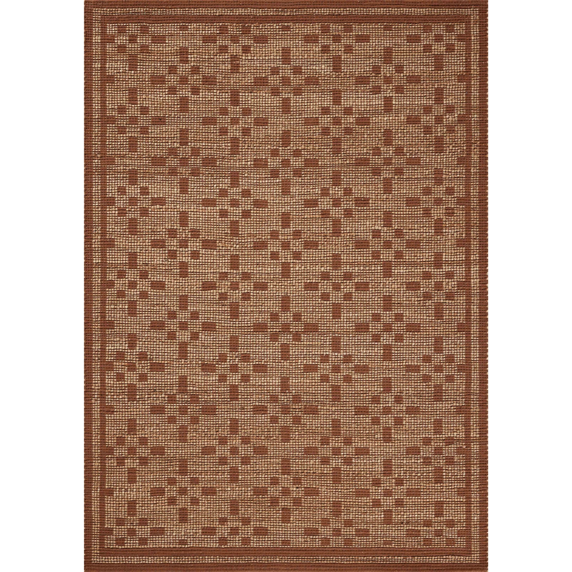 Chris Loves Julia x Loloi Judy Natural/Spice Rug