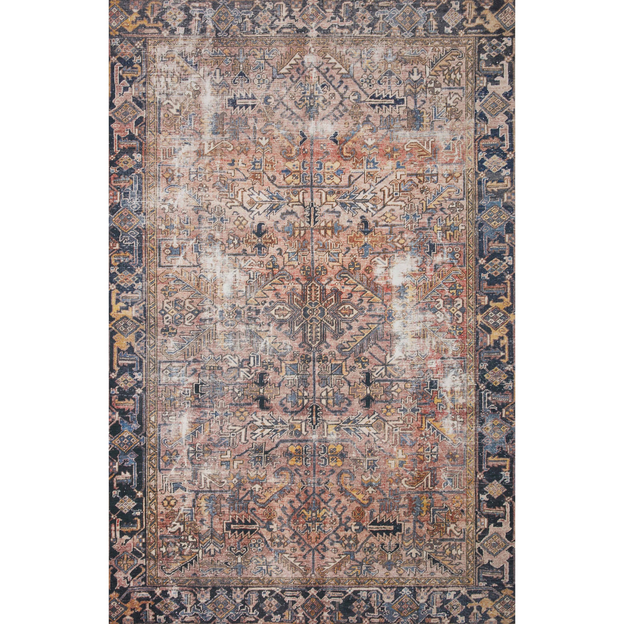 Chris Loves Julia x Loloi Jules Terracotta/Multi Rug