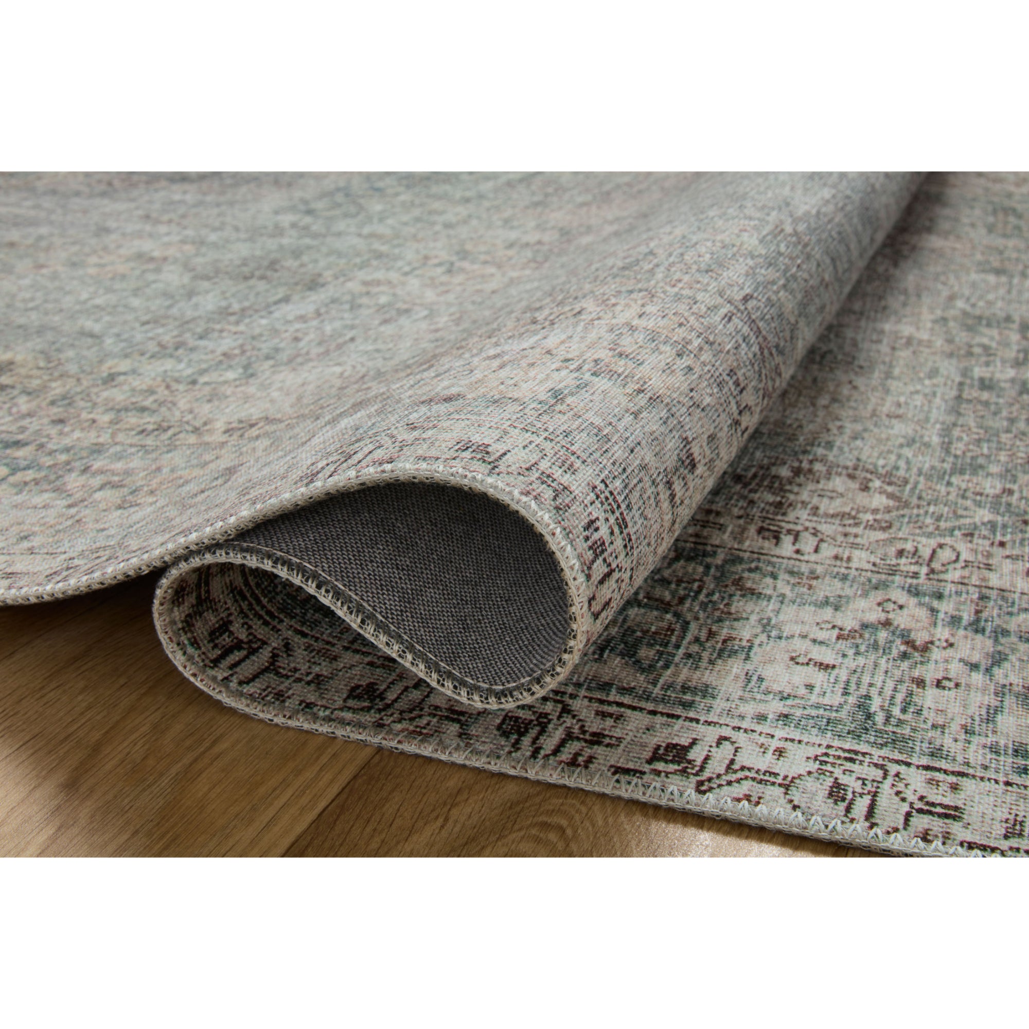 Chris Loves Julia x Loloi Jules Emerald/Antique Ivory Rug