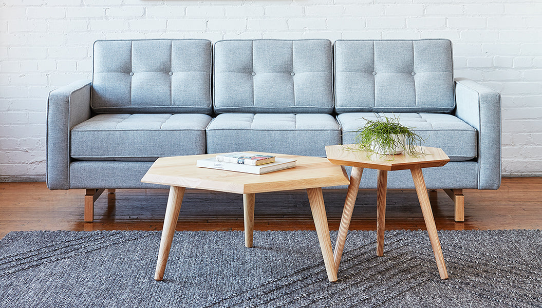 Jane 2 Sofa Sofa Gus* Four Hands, Mid Century Modern Furniture, Old Bones Furniture Company, Old Bones Co, Modern Mid Century, Designer Furniture, https://www.oldbonesco.com/