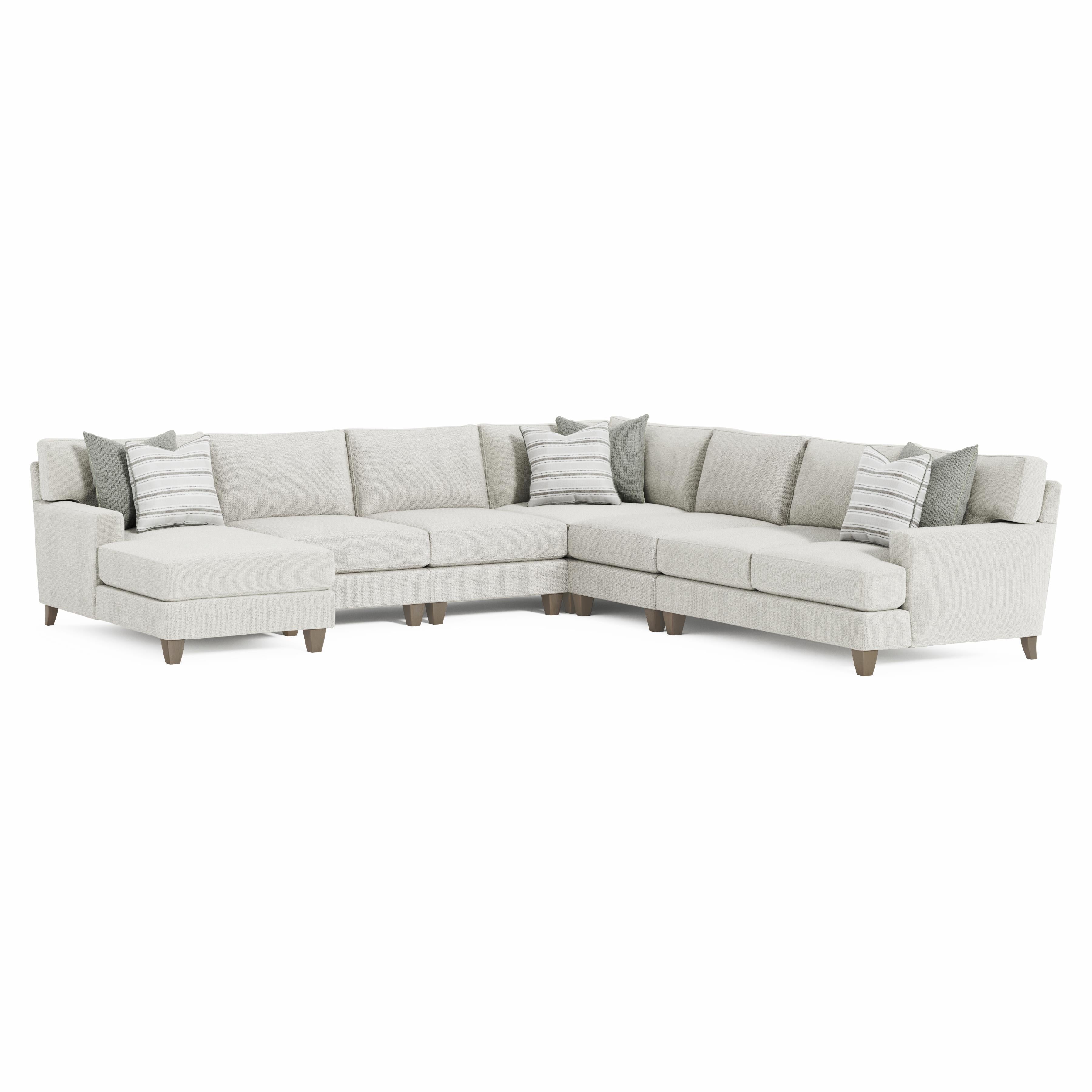Mila 6-Piece Fabric Sectional by Bernhardt