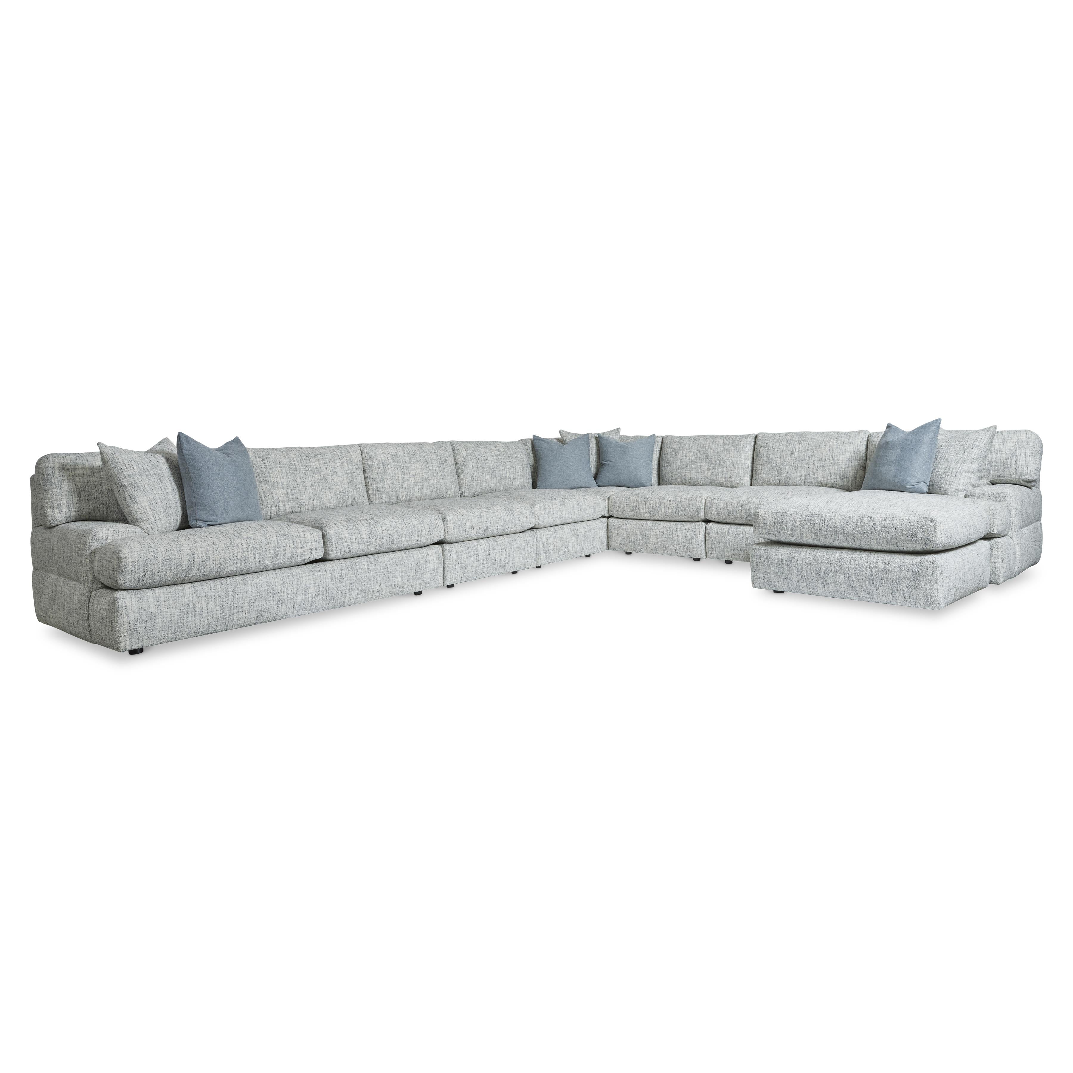 Serena Fabric 7-Piece Sectional by Bernhardt