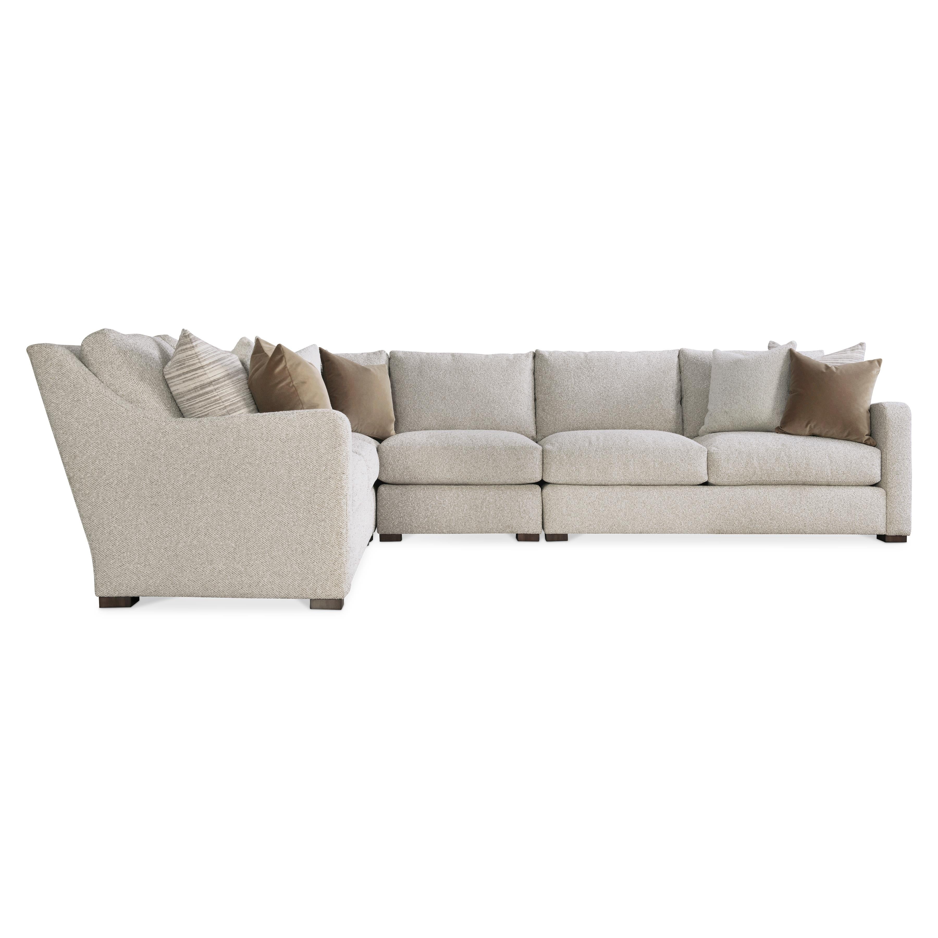 Ventura 4 Piece Fabric Sectional by Bernhardt