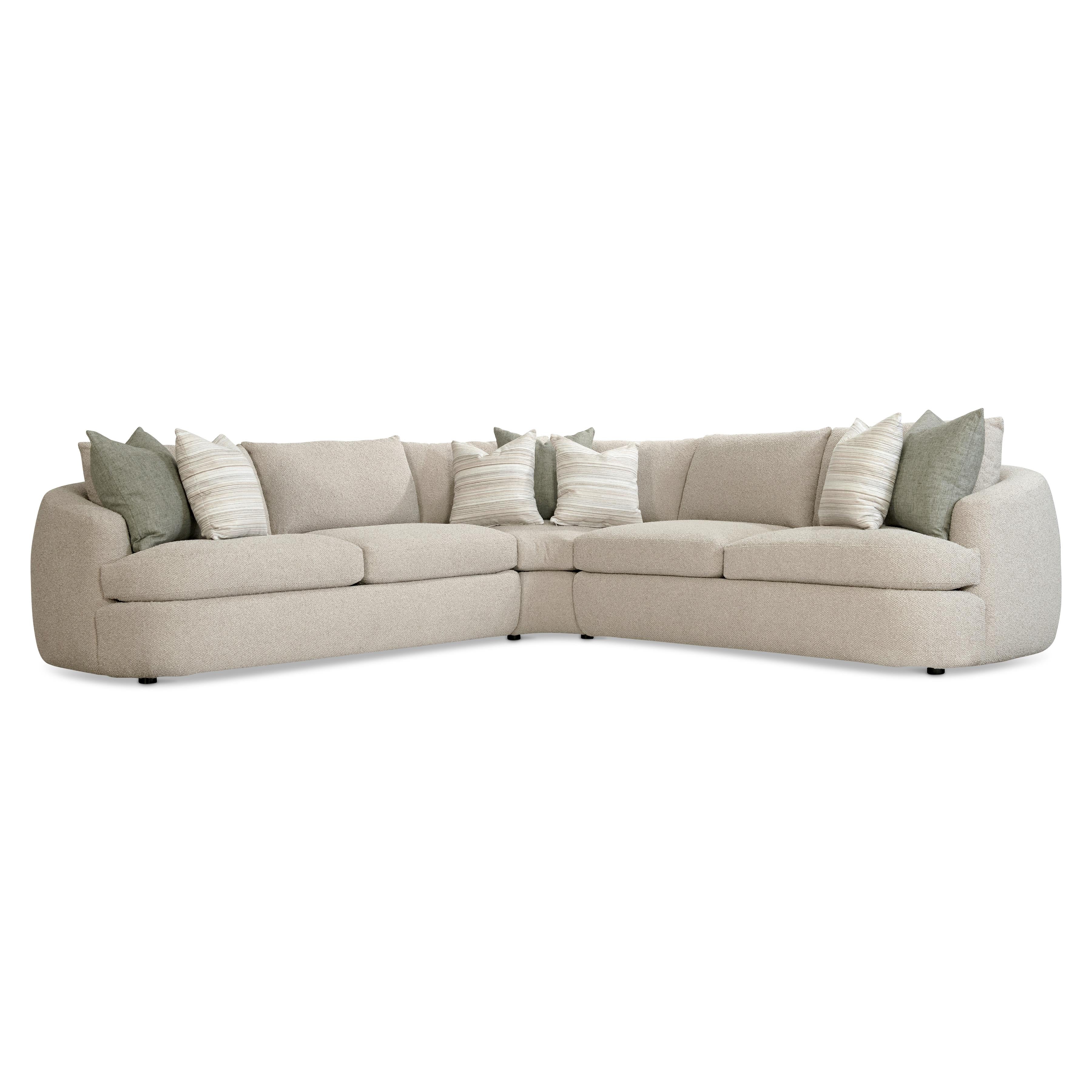 Jules Fabric 3 Piece Sectional by Bernhardt