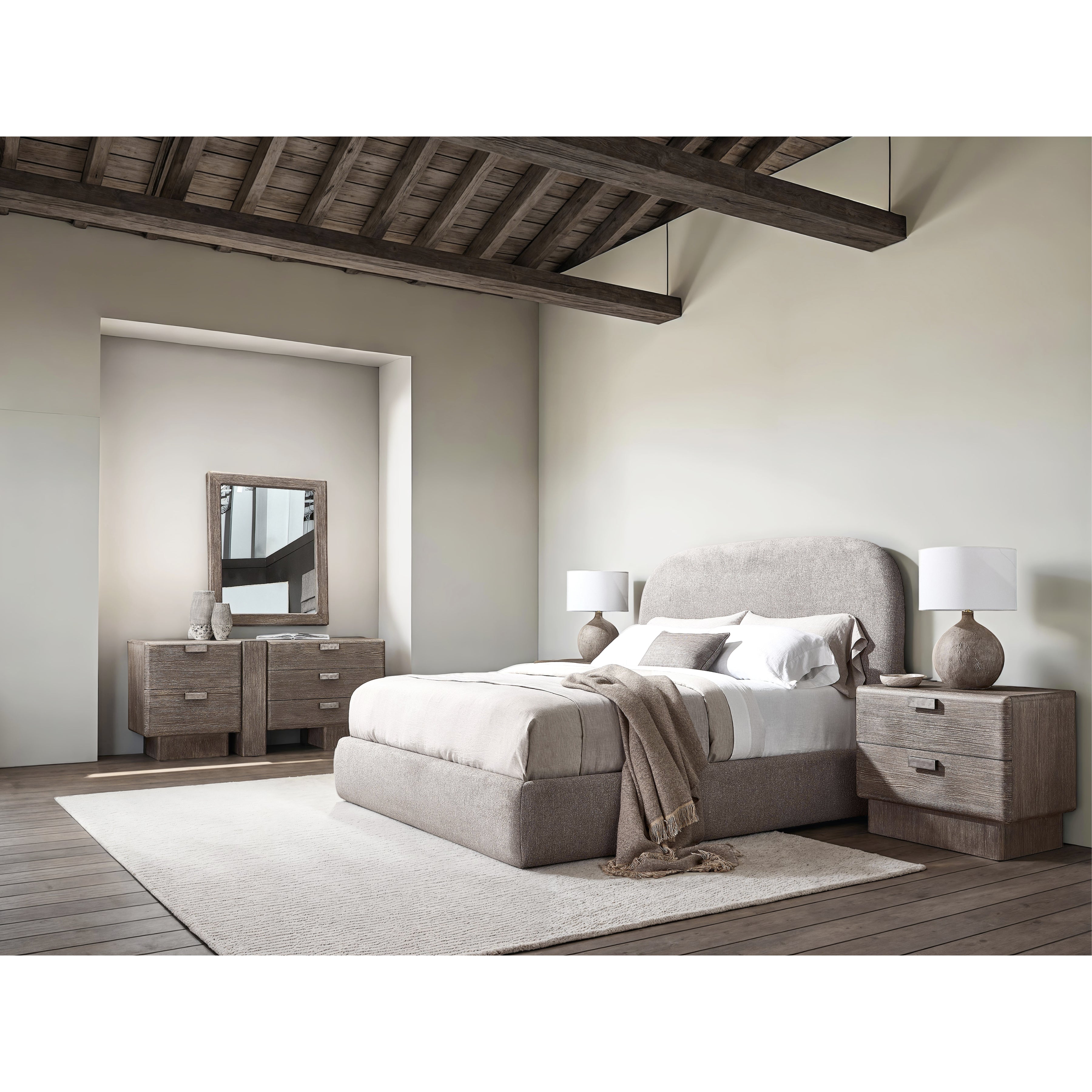 Monolith Panel Bed by Bernhardt
