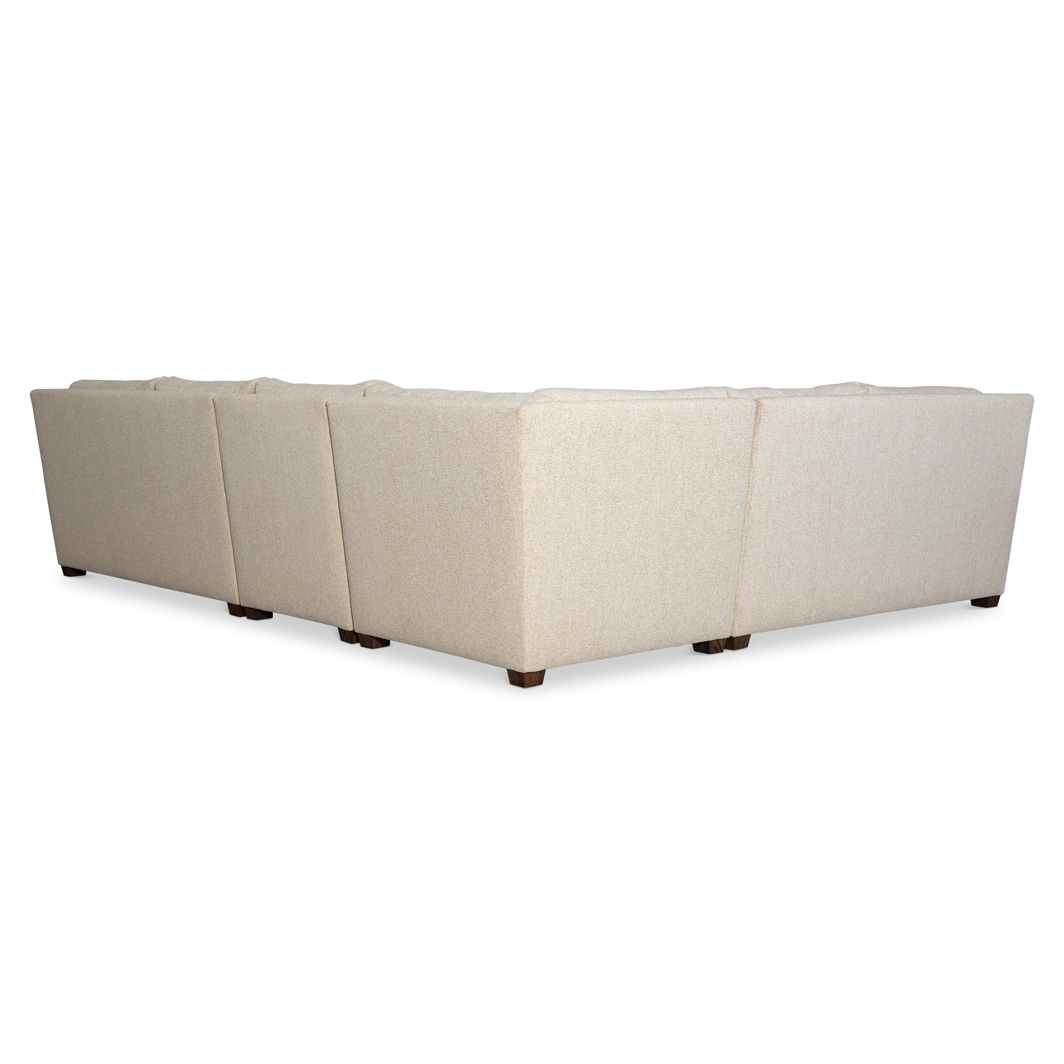Barnes 4-Piece Fabric Sectional by Bernhardt
