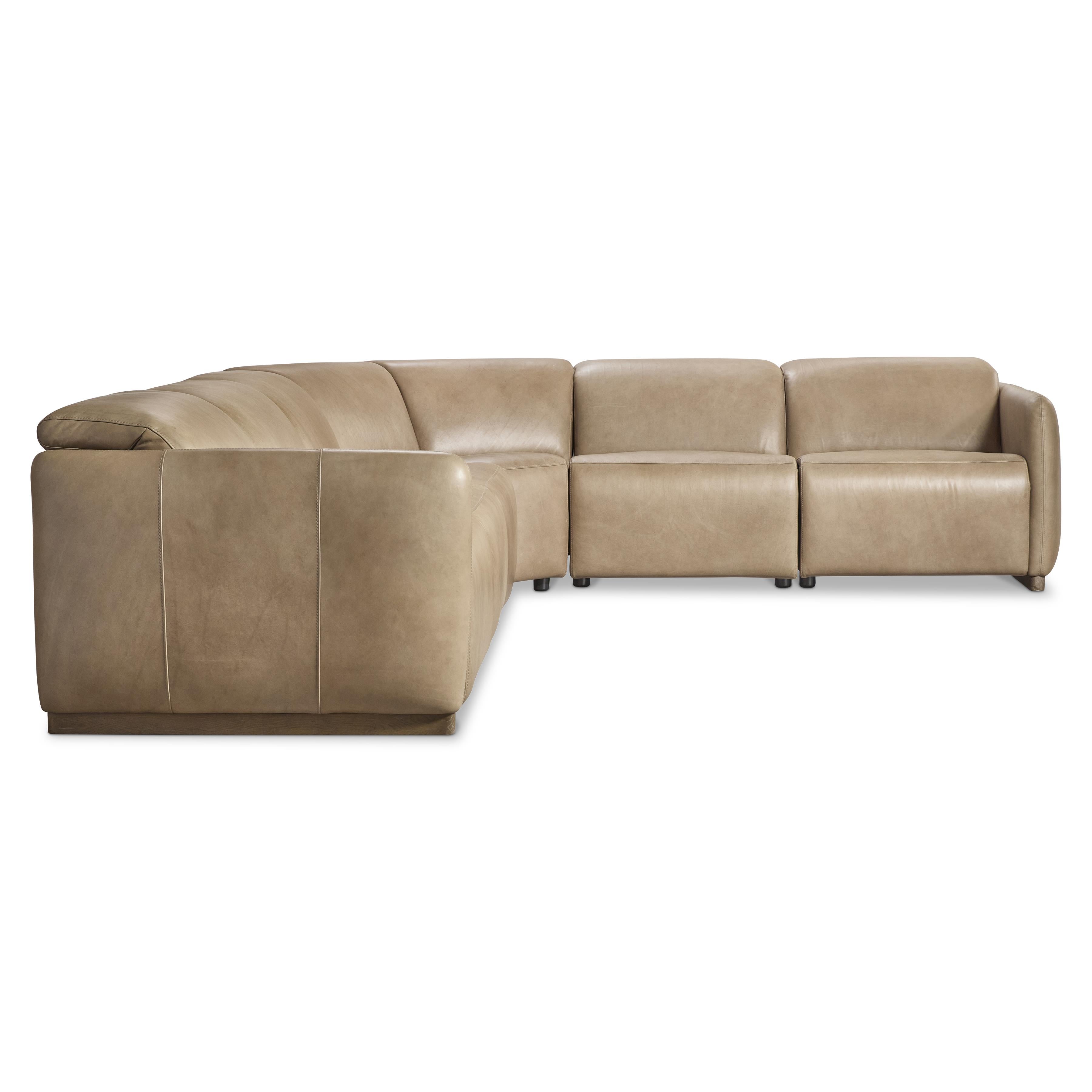 Alta 6-Piece Leather Power Motion Sectional by Bernhardt