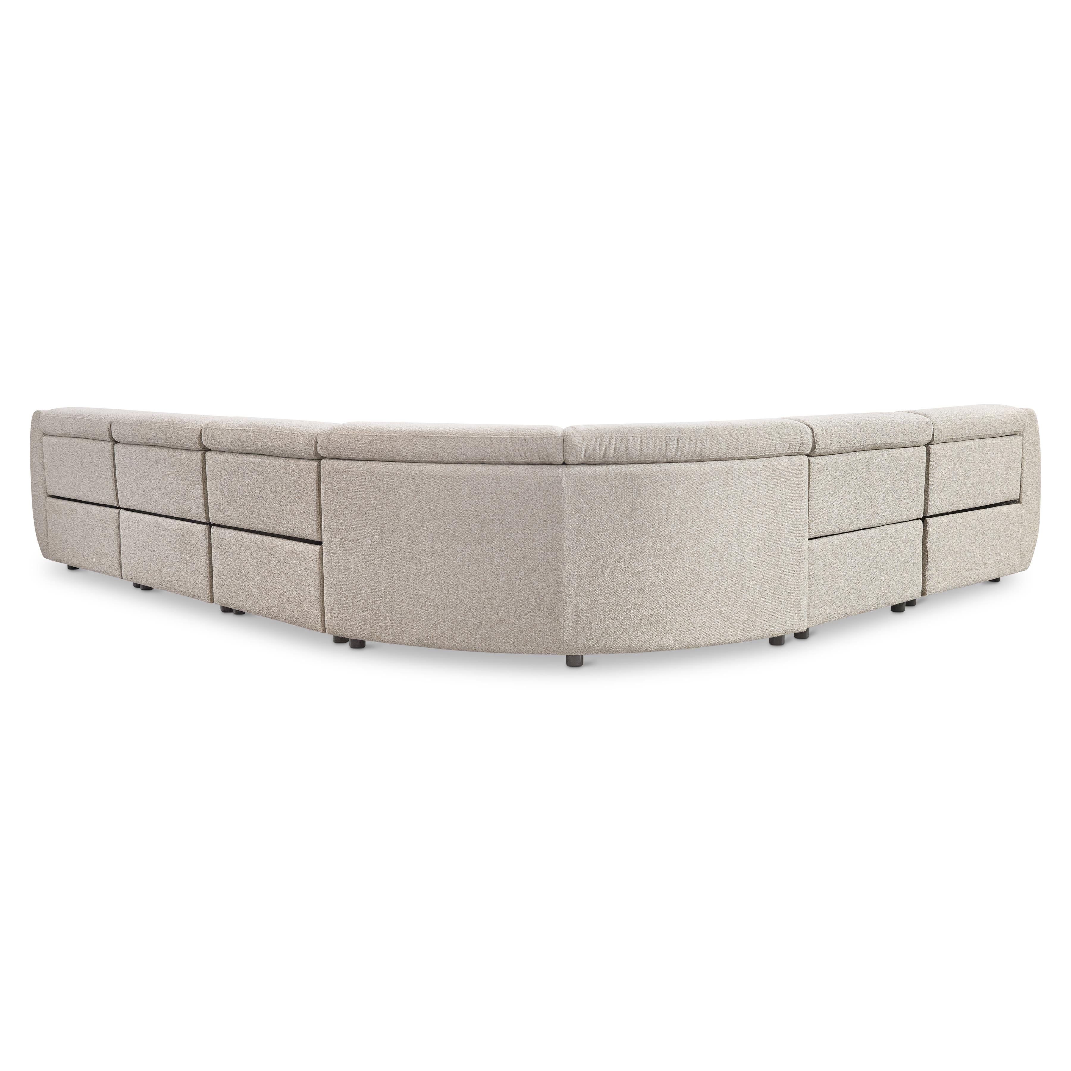 Avignon 6-Piece Fabric Power Motion Sectional by Bernhardt