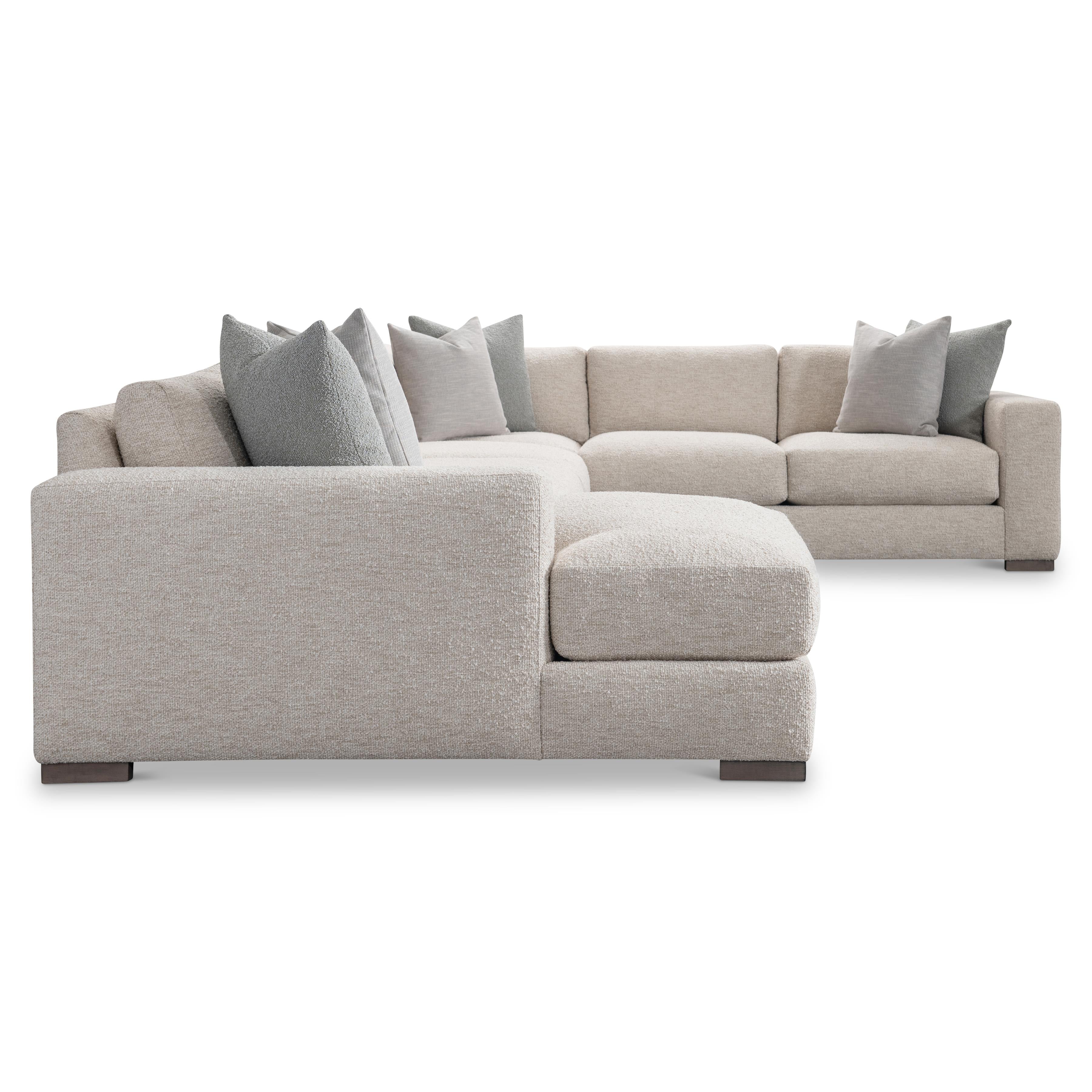 Drew 6-Piece Left Facing Fabric Sectional by Bernhardt
