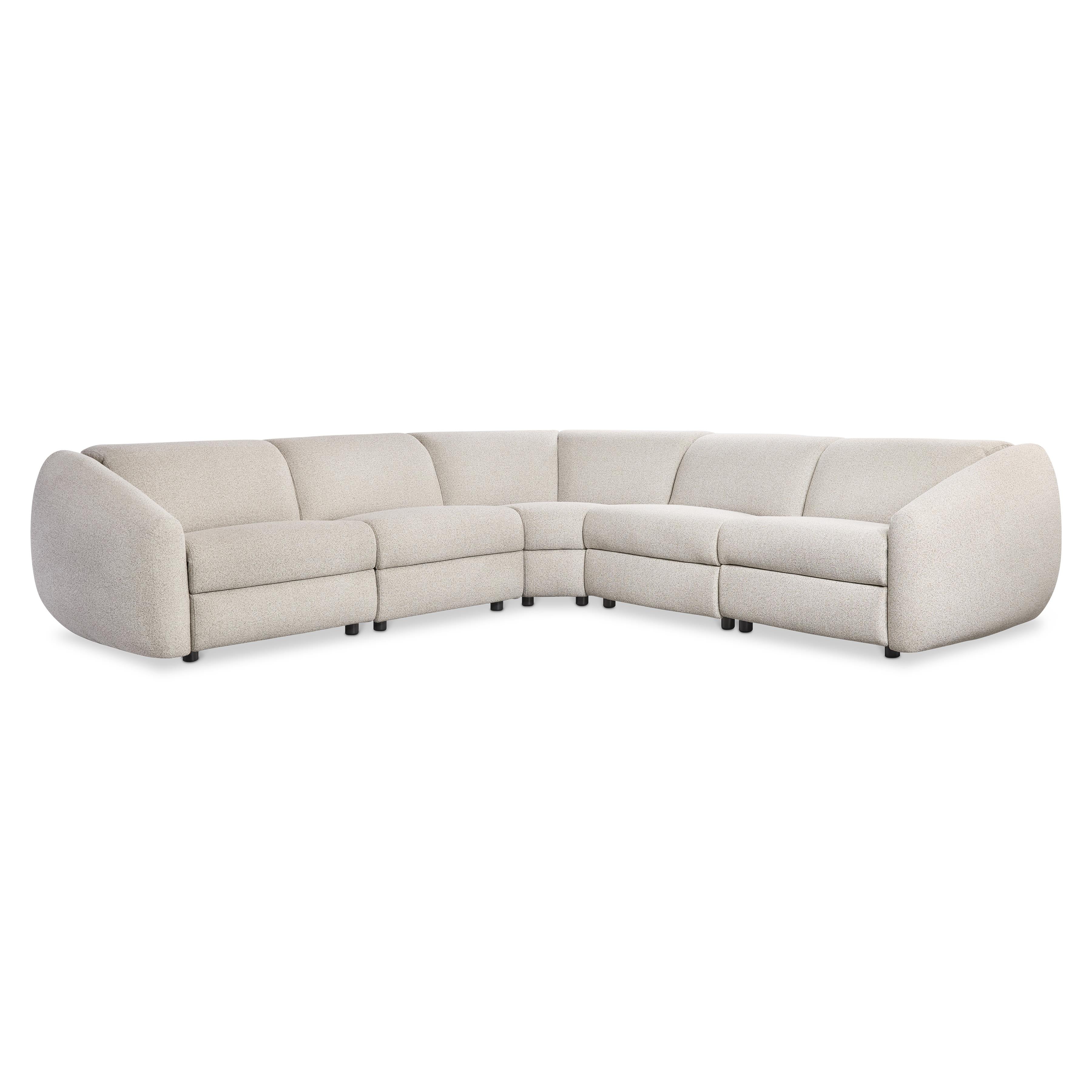 Avignon 5-Piece Fabric Power Motion Sectional by Bernhardt