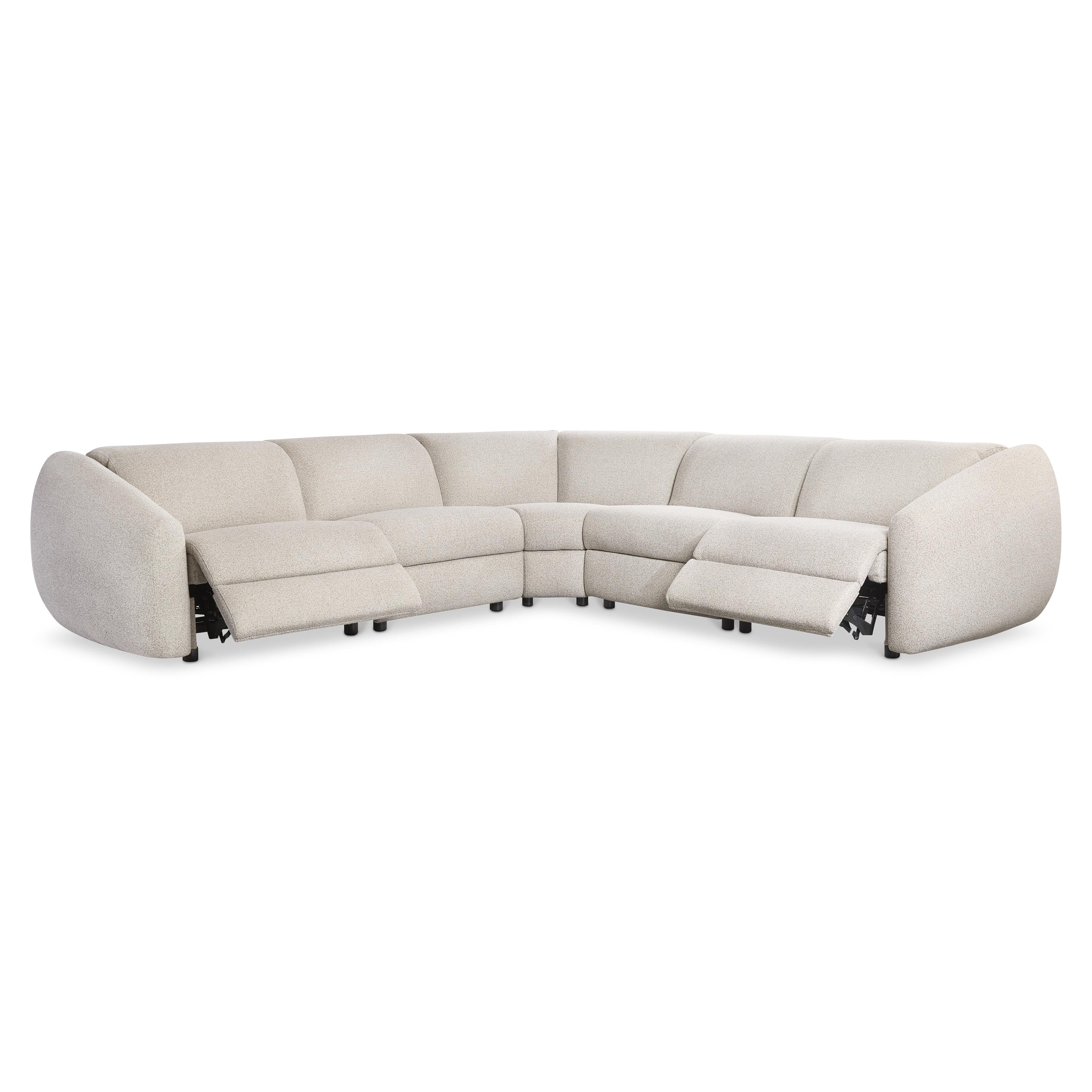 Avignon 5-Piece Fabric Power Motion Sectional by Bernhardt