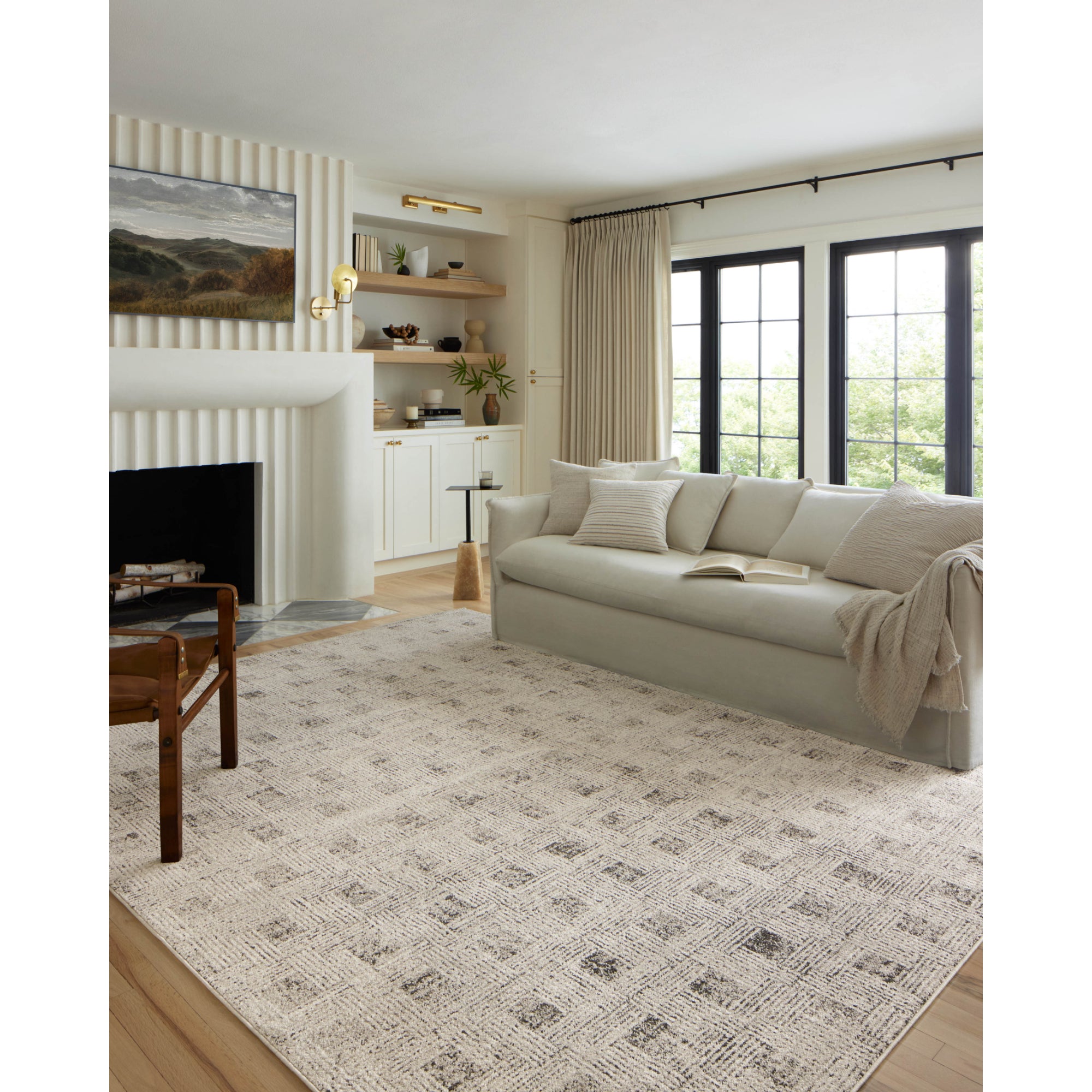Loloi Kamala Grey/Graphite Rug