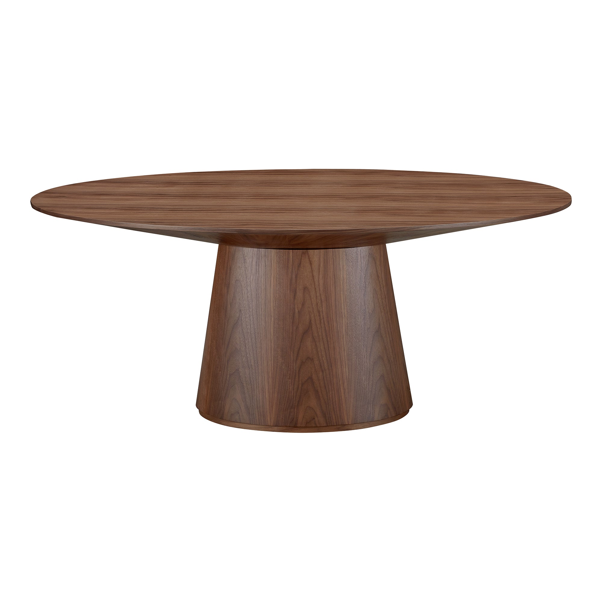 Otago Oval Dining Table WalnutDining Tables Moe's Walnut Four Hands, Mid Century Modern Furniture, Old Bones Furniture Company, Old Bones Co, Modern Mid Century, Designer Furniture, Furniture Sale, Warehouse Furniture Sale, Otago Oval Dining Table Sale, https://www.oldbonesco.com/