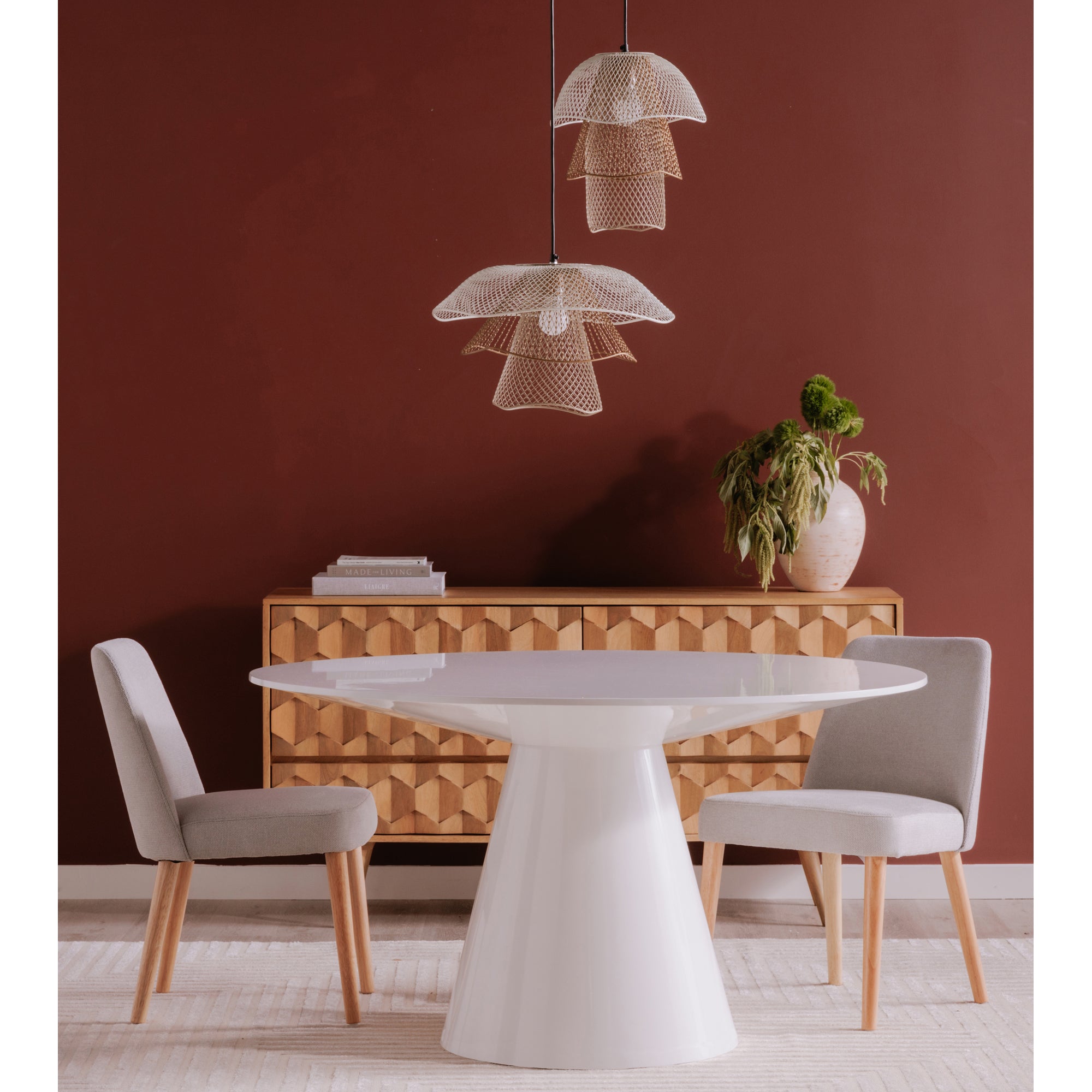 Otago Round 54In Dining Table Dining Tables Moe's Four Hands, Mid Century Modern Furniture, Old Bones Furniture Company, Old Bones Co, Modern Mid Century, Designer Furniture, Furniture Sale, Warehouse Furniture Sale, Otago Round 54In Dining Table Sale, https://www.oldbonesco.com/